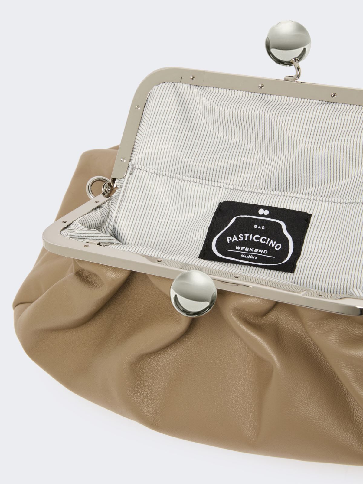 Medium sheepskin Pasticcino Bag - TURTLEDOVE - Max Mara - 6