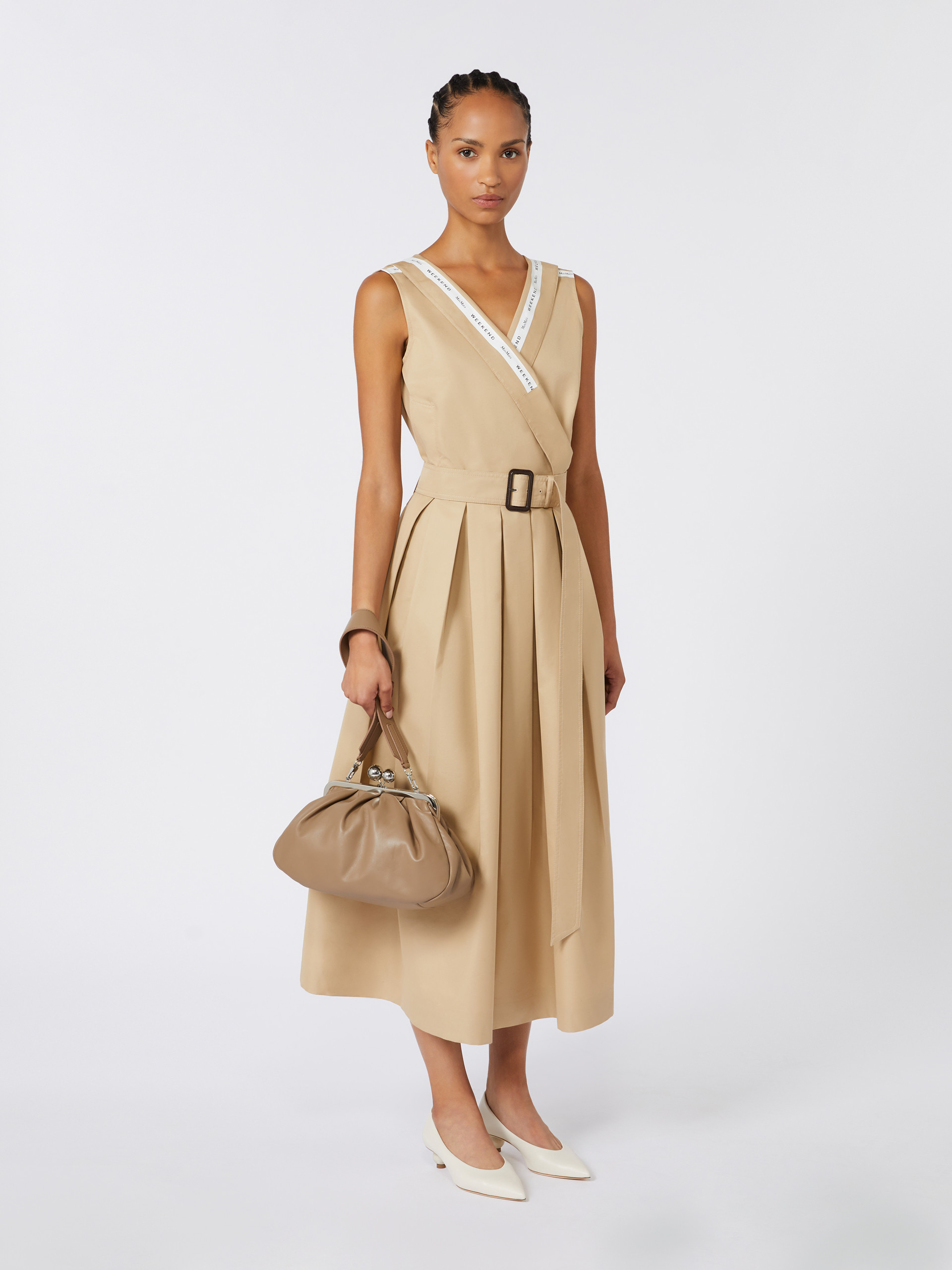 Medium sheepskin Pasticcino Bag - TURTLEDOVE - Max Mara - 6