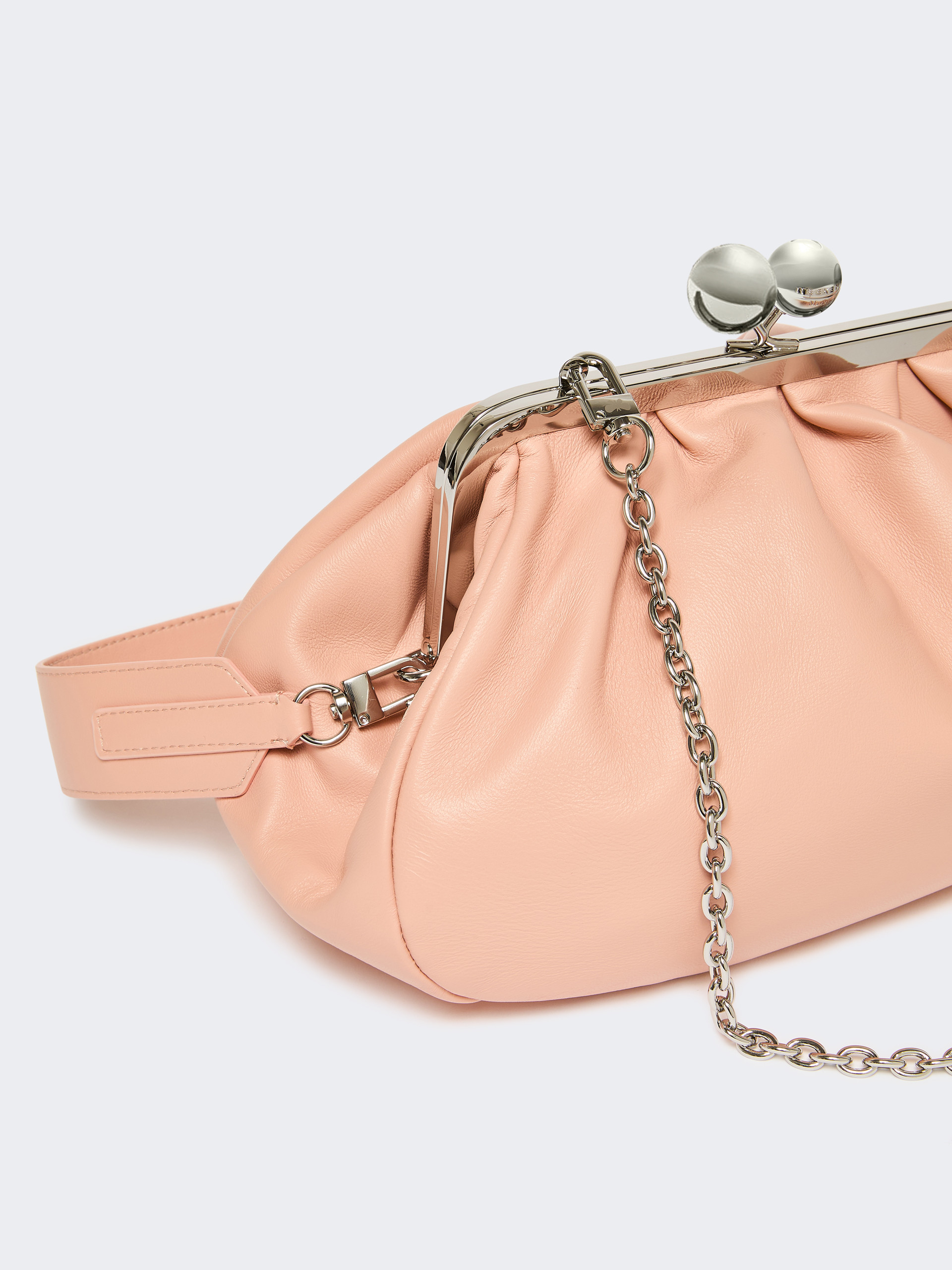 Medium sheepskin Pasticcino Bag - ANTIQUE ROSE - Max Mara - 3