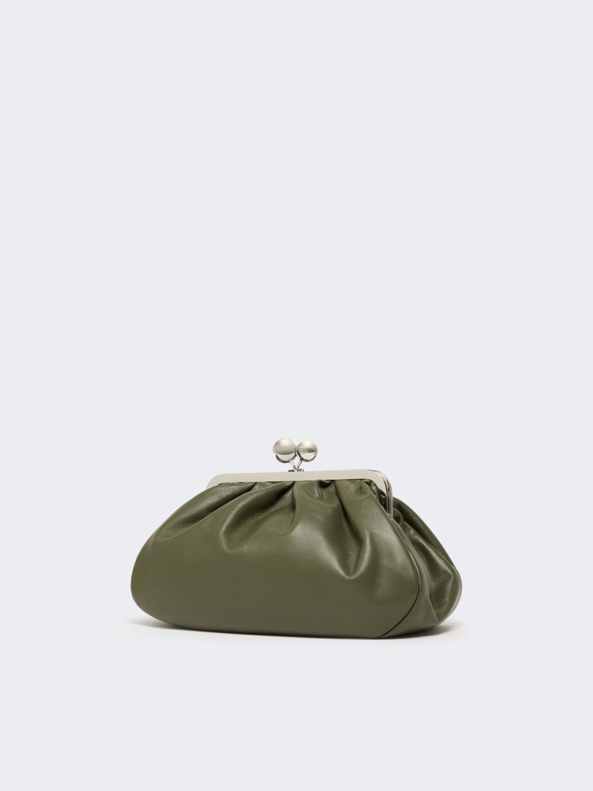 Medium sheepskin Pasticcino Bag - DARK GREEN - Max Mara - 6