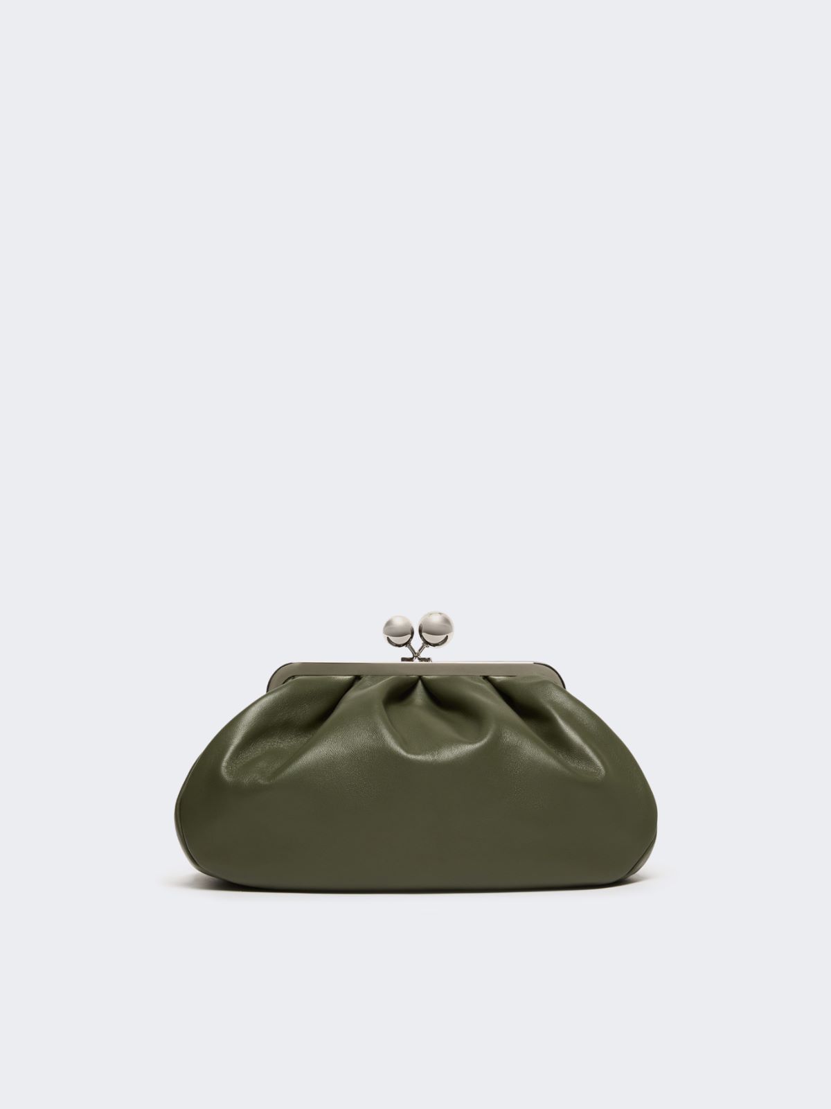 Medium sheepskin Pasticcino Bag - DARK GREEN - Max Mara - 12