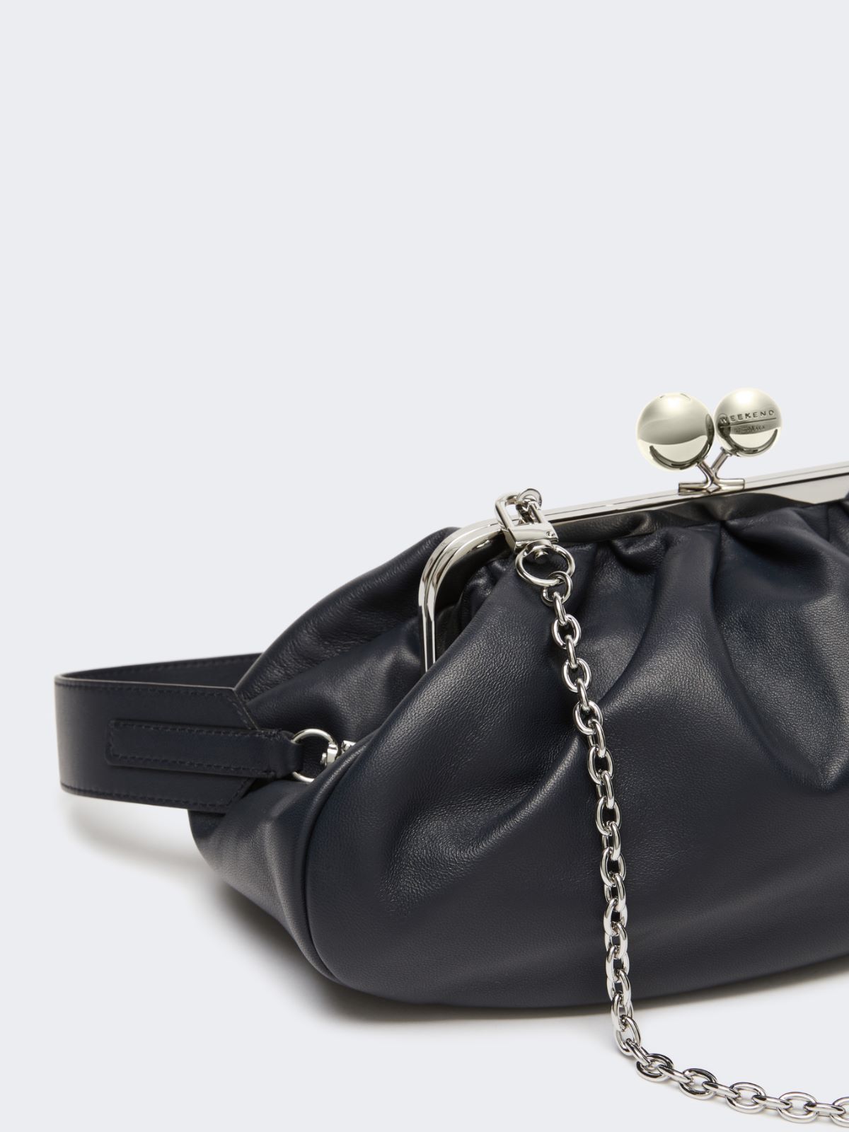 [파스티치노] 쿠비코 레더 클러치 백 미디움 - ULTRAMARINE - Max Mara - 5