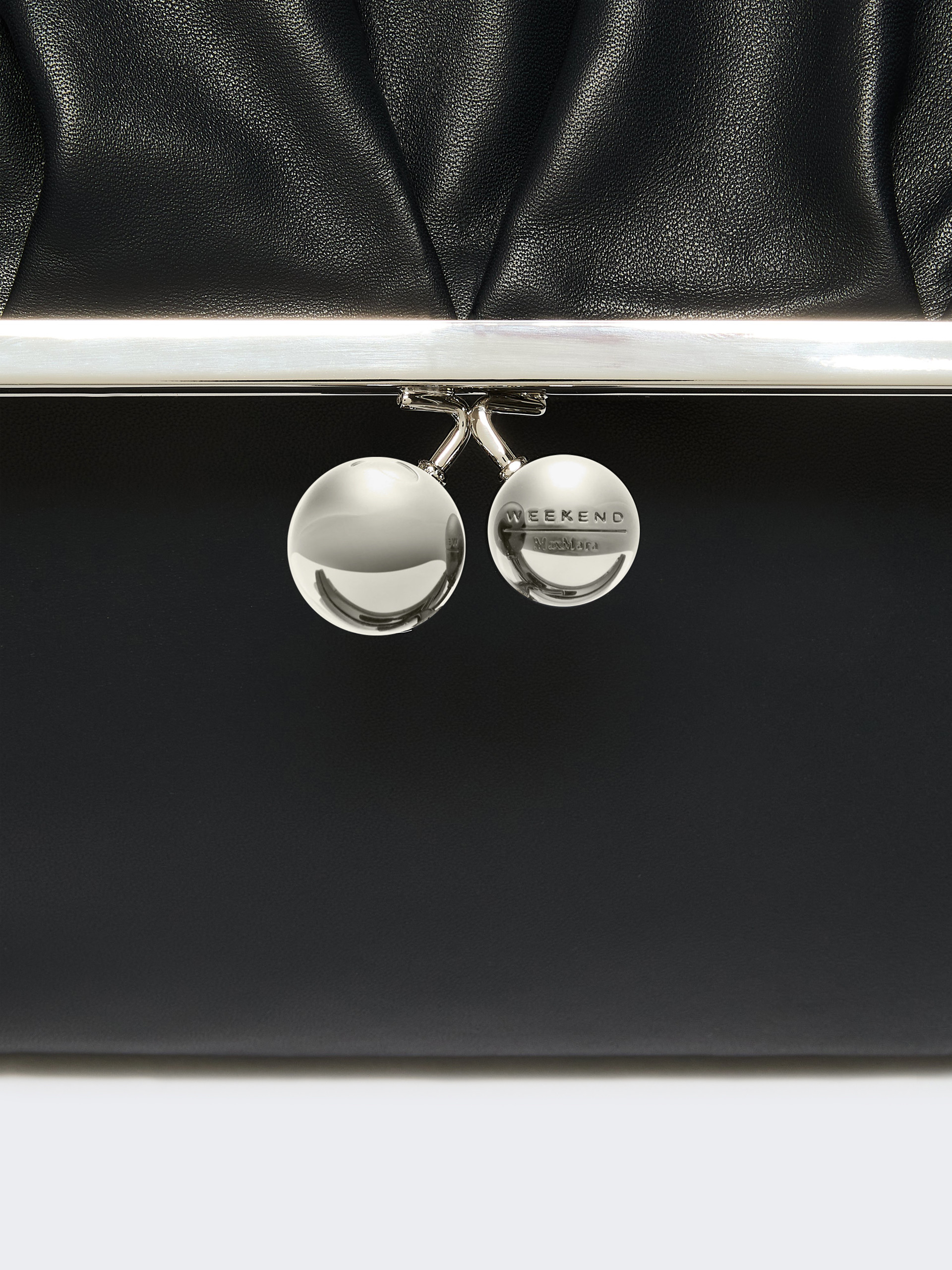 Shiny Nappa leather envelope Pasticcino Bag - ULTRAMARINE - Max Mara - 4