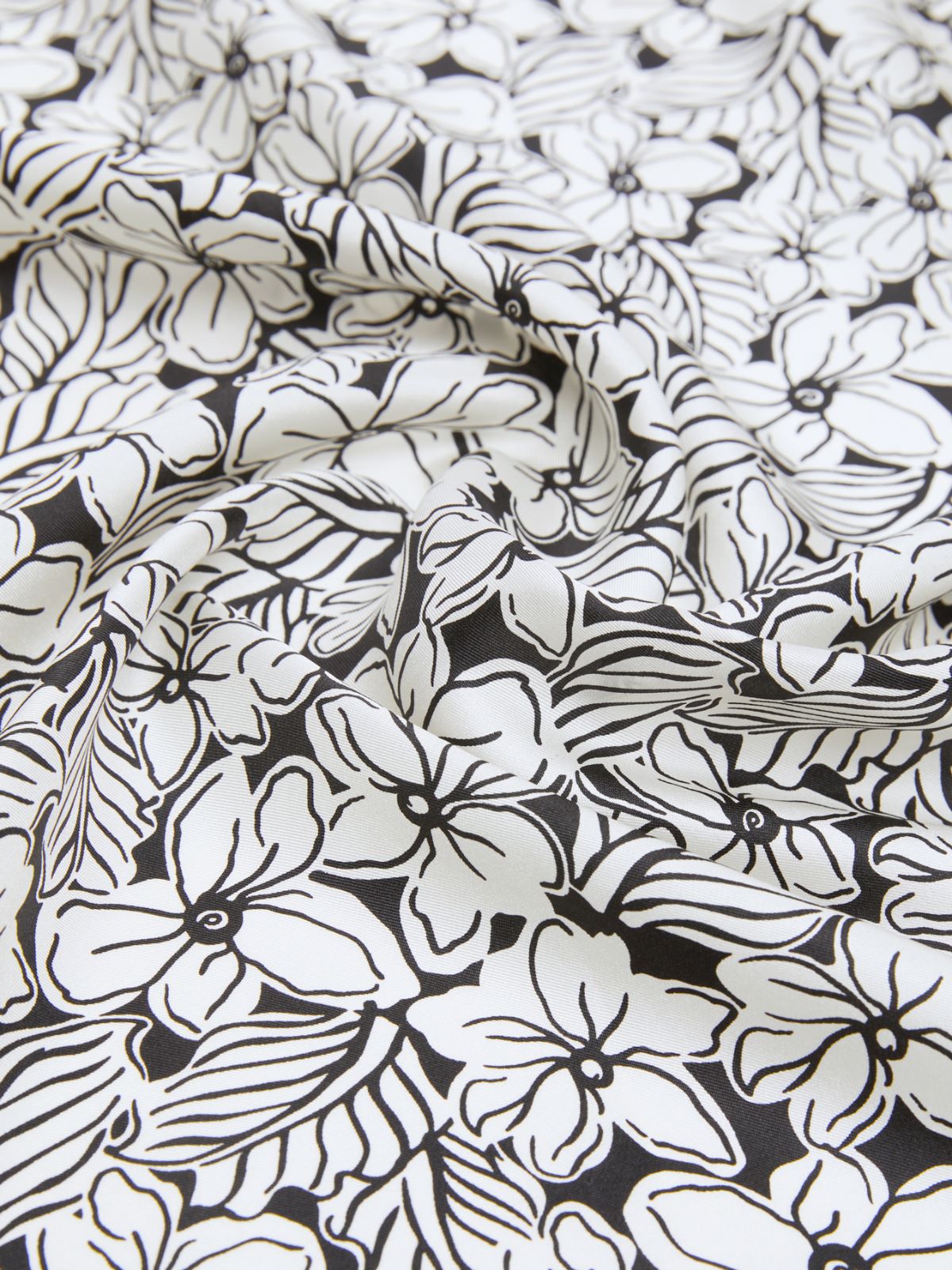 Printed silk foulard - OPTICAL WHITE - Max Mara - 3