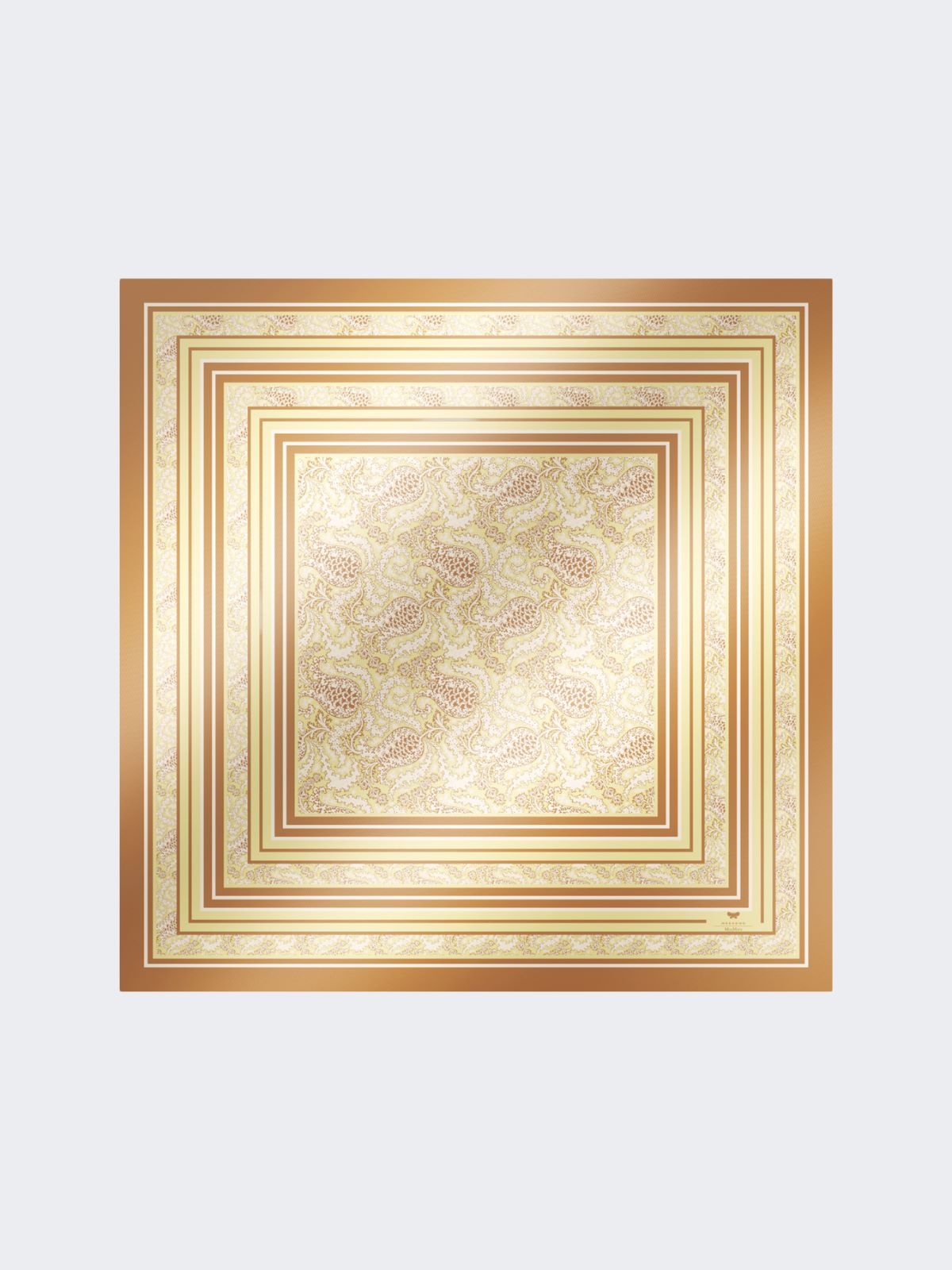 Printed silk foulard - GREEN - Max Mara - 4