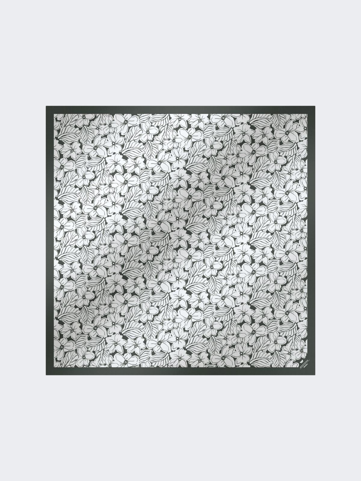 Modal and silk maxi square - OPTICAL WHITE - Max Mara