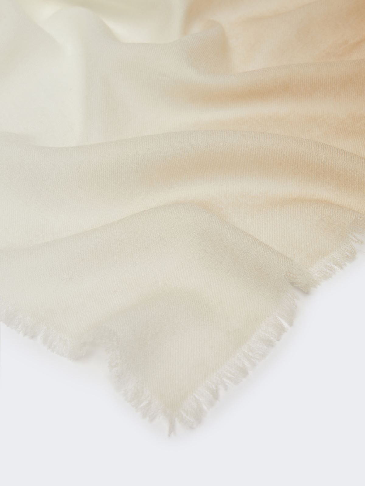 Schal aus Wolle mit Farbverlauf - KAMEL - Max Mara - 4