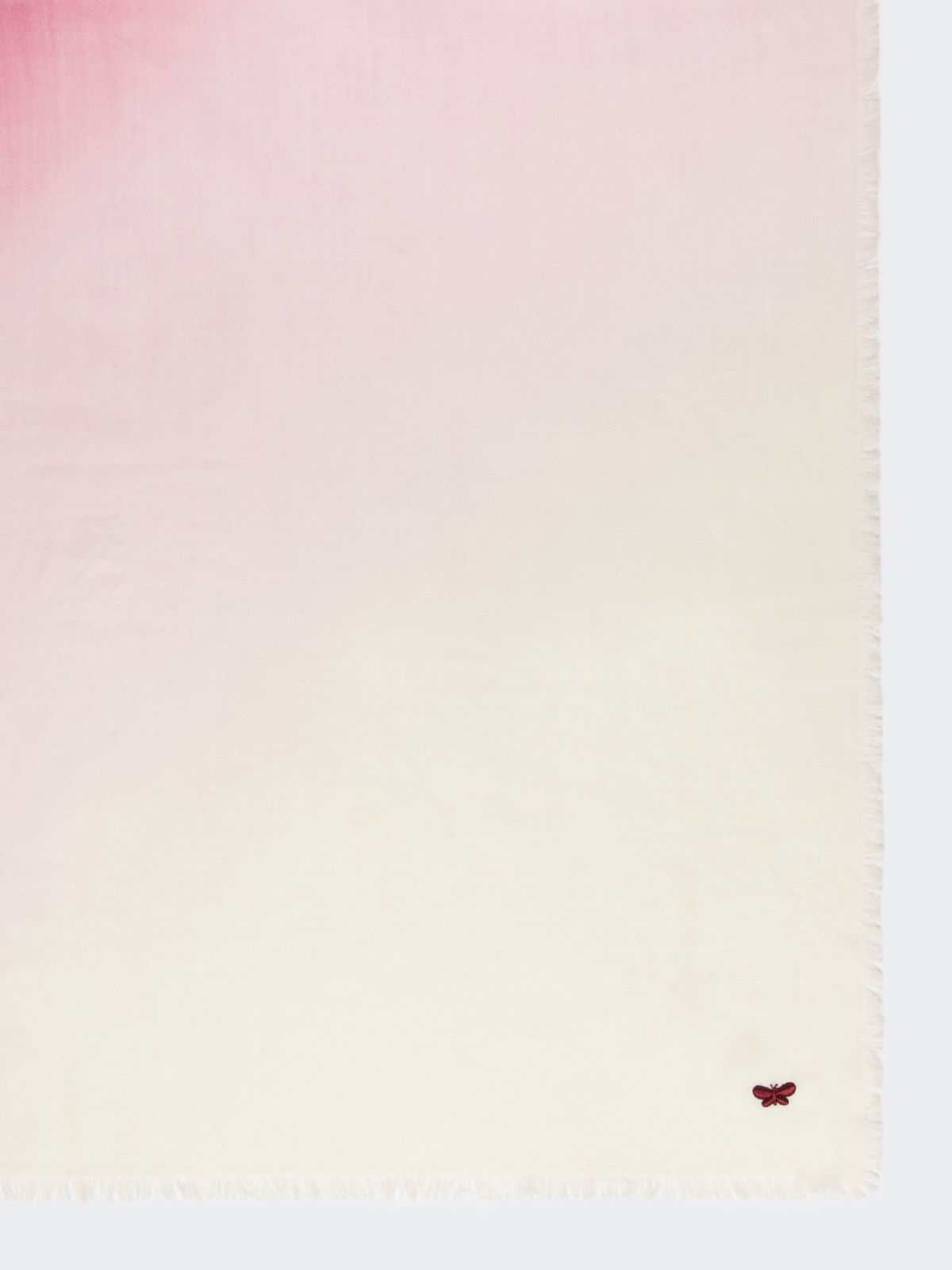 Gradient wool shawl - BORDEAUX - Max Mara - 3