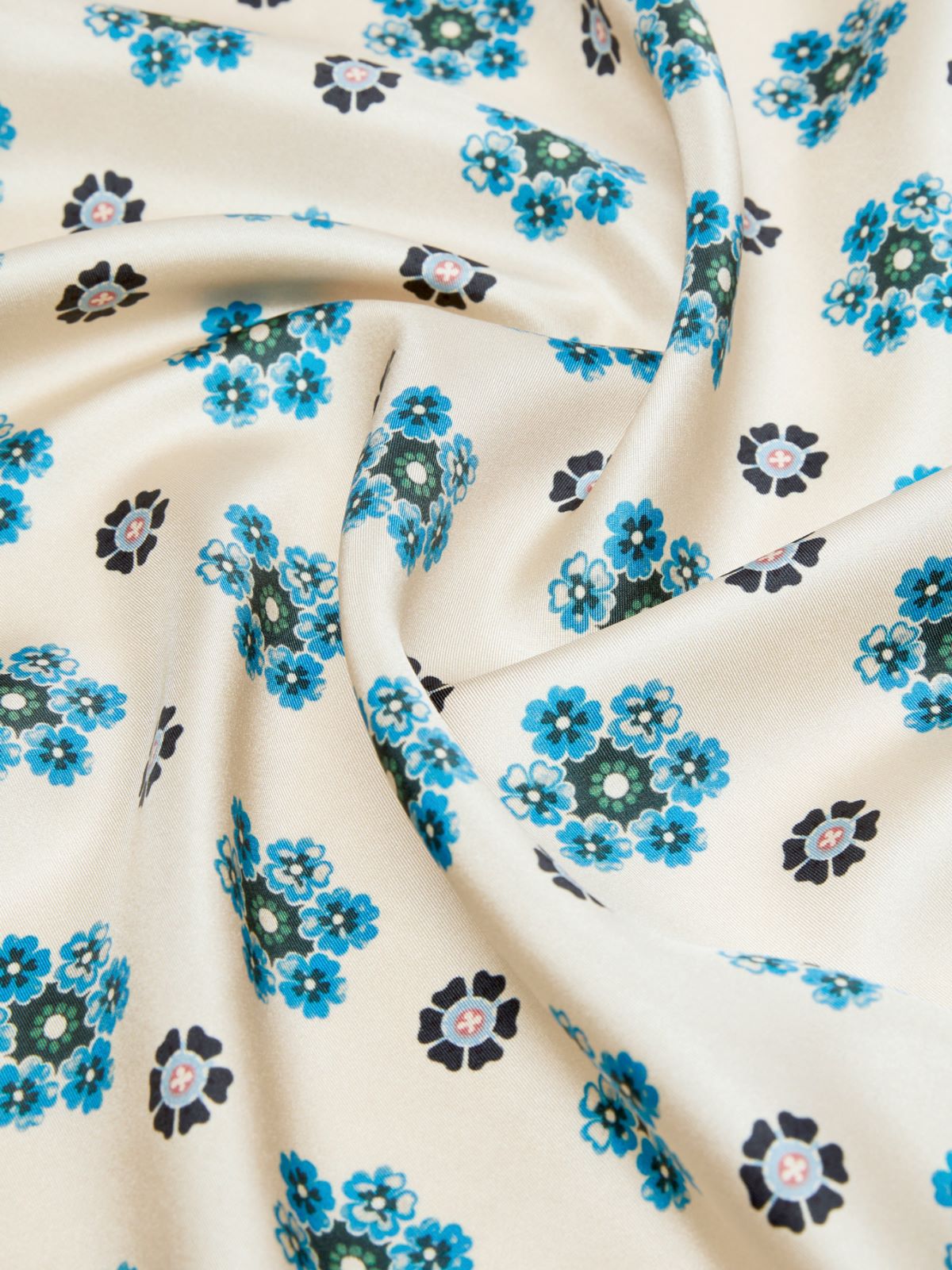 Printed silk twill foulard - BEIGE PINK - Max Mara - 3