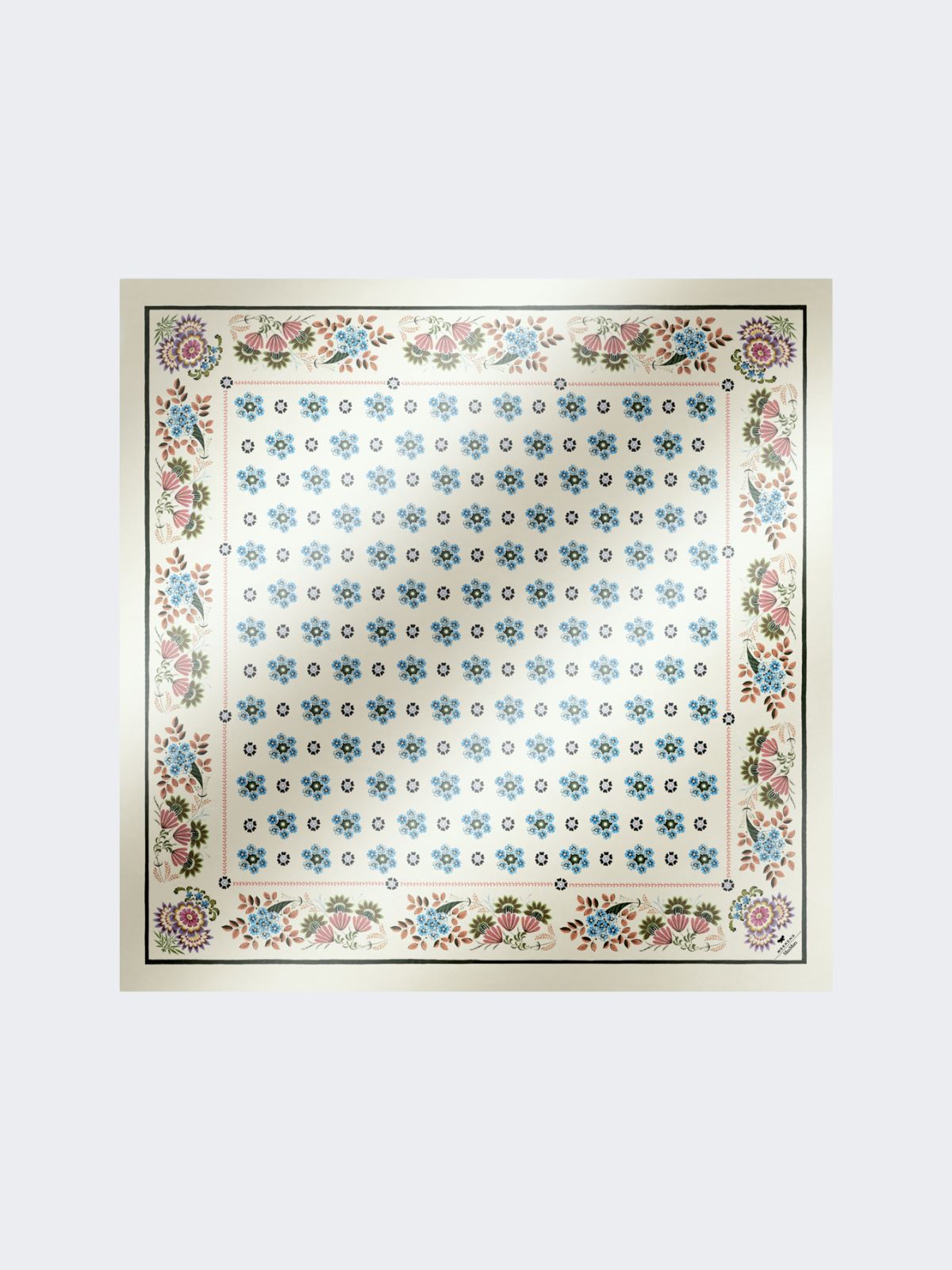 Printed silk twill foulard - BEIGE PINK - Max Mara