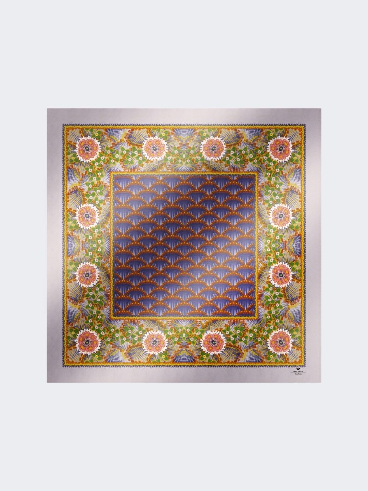 Printed silk twill foulard - LILAC - Max Mara