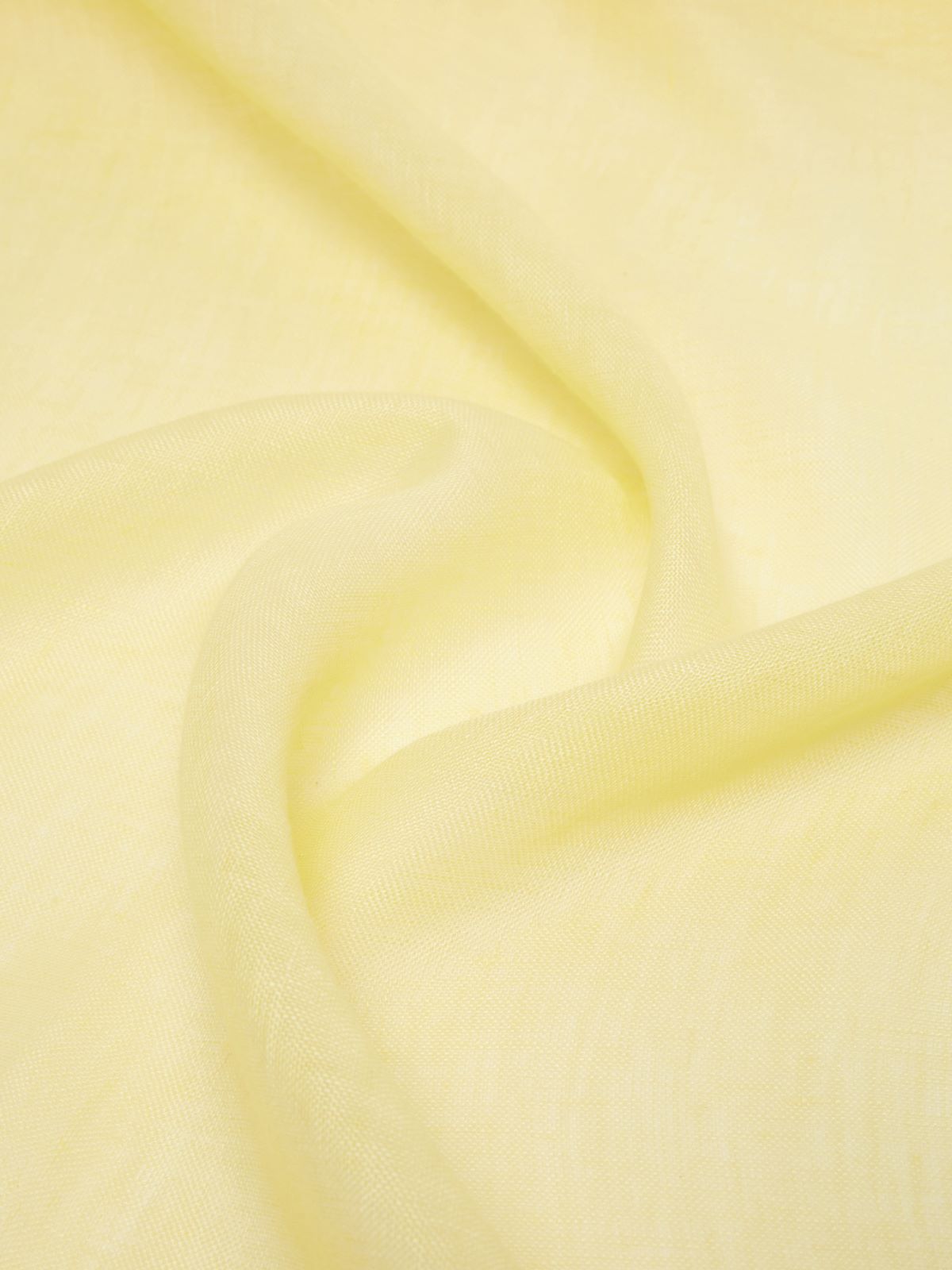 Linen stole with fringes - YELLOW - Max Mara - 9