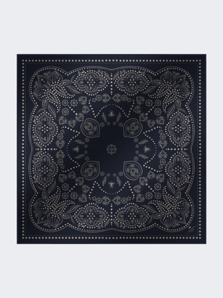 Stola aus Wolle und Seide - NACHTBLAU - Max Mara