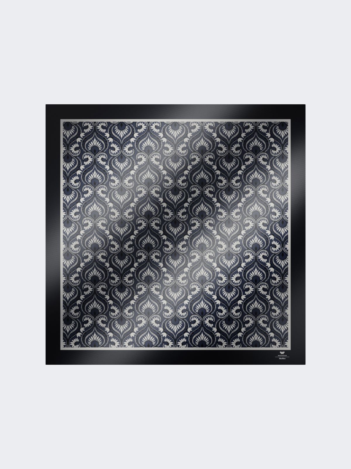 Carré in seta stampata - BLU - Max Mara - 4