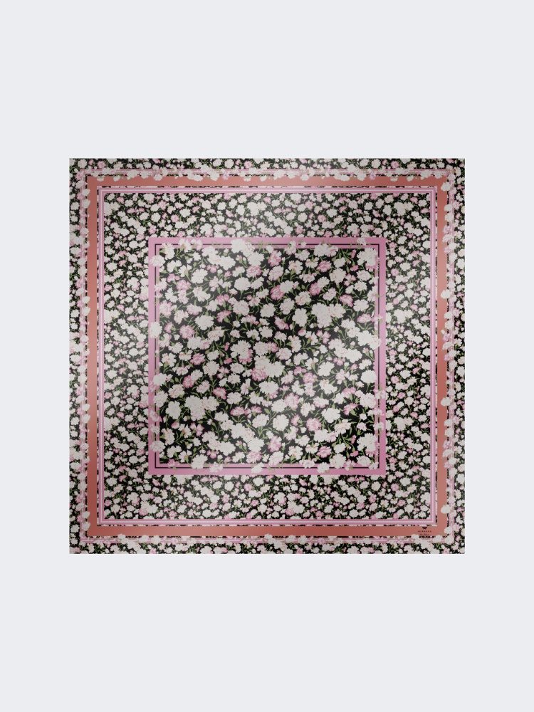 Printed silk twill yoke - PINK - Max Mara