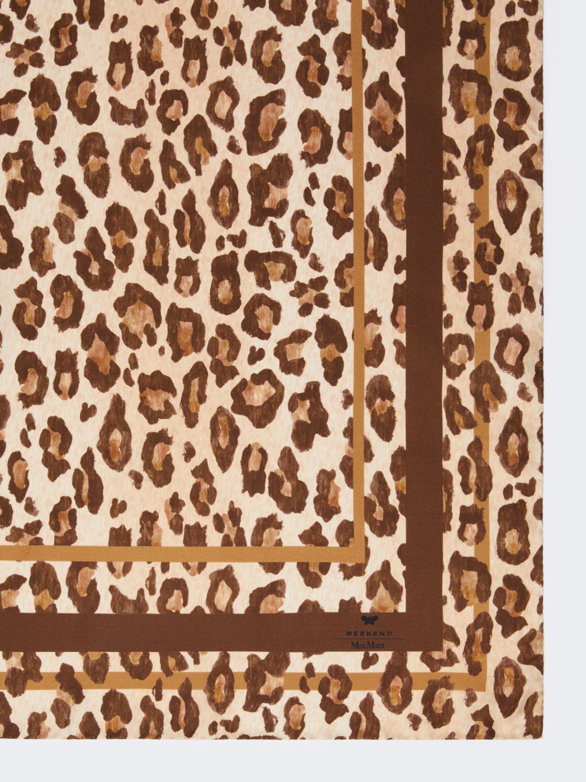 Printed silk twill yoke - BLACK - Max Mara - 4