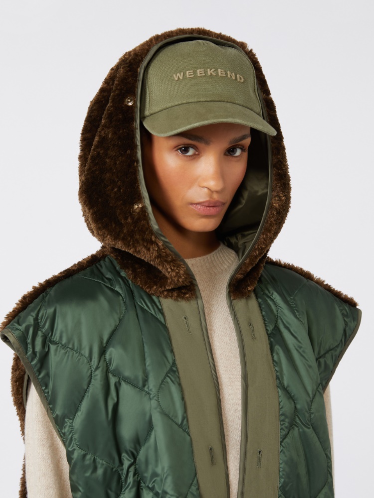 [ファルコ] ピュア コットン キャンバス ベースボール キャップ - KAKI - Max Mara