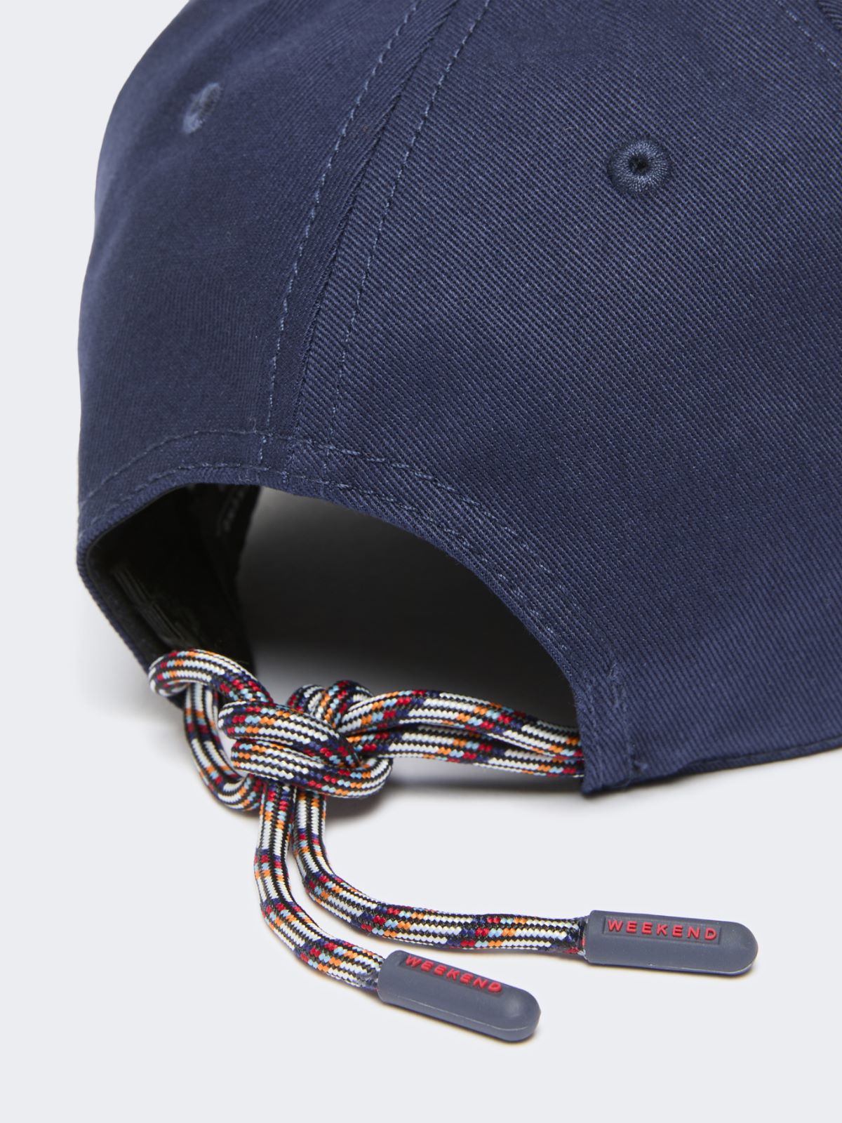 Cappello baseball in canvas - BLU NOTTE - 3