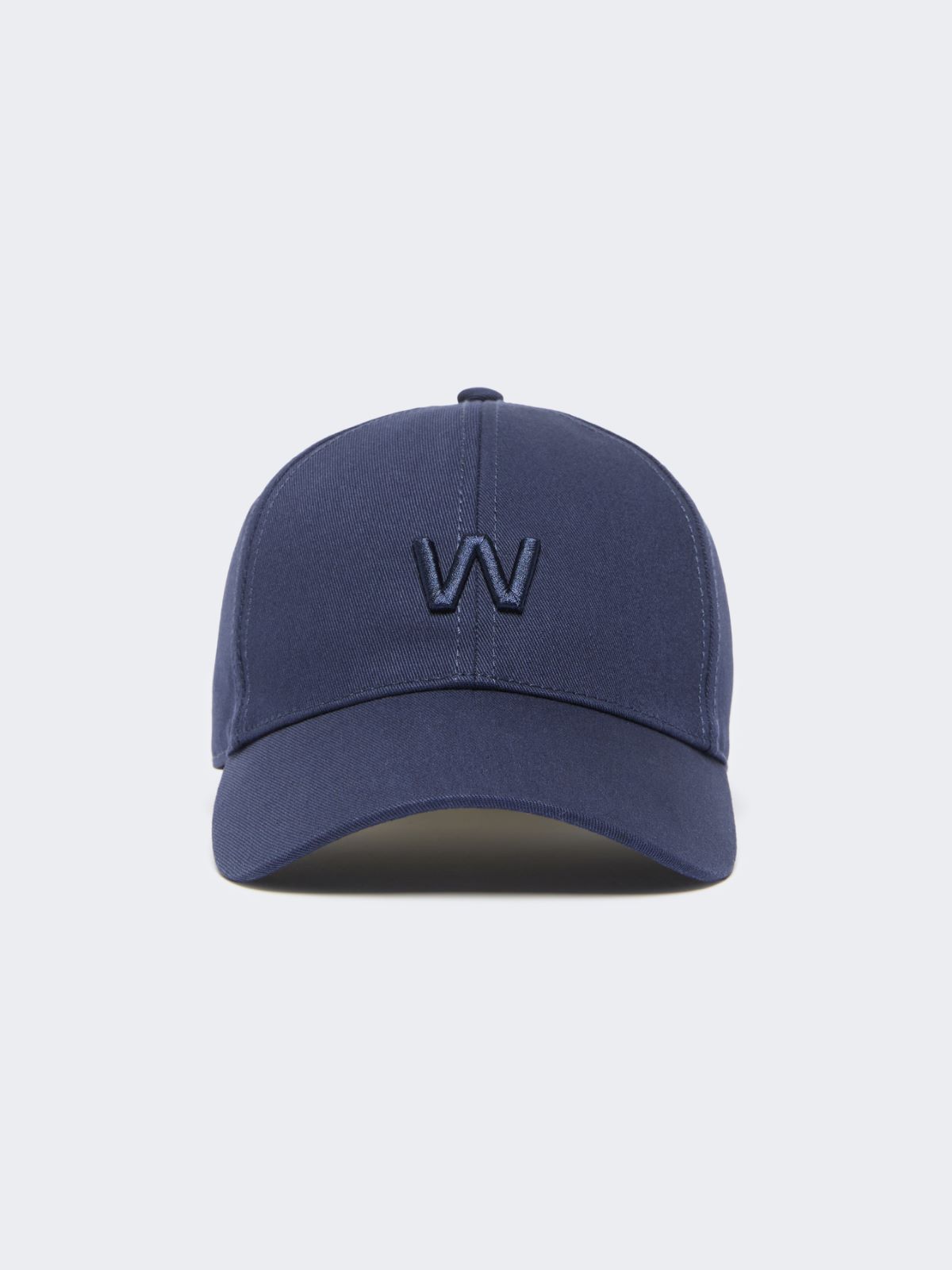 Cappello baseball in canvas - BLU NOTTE