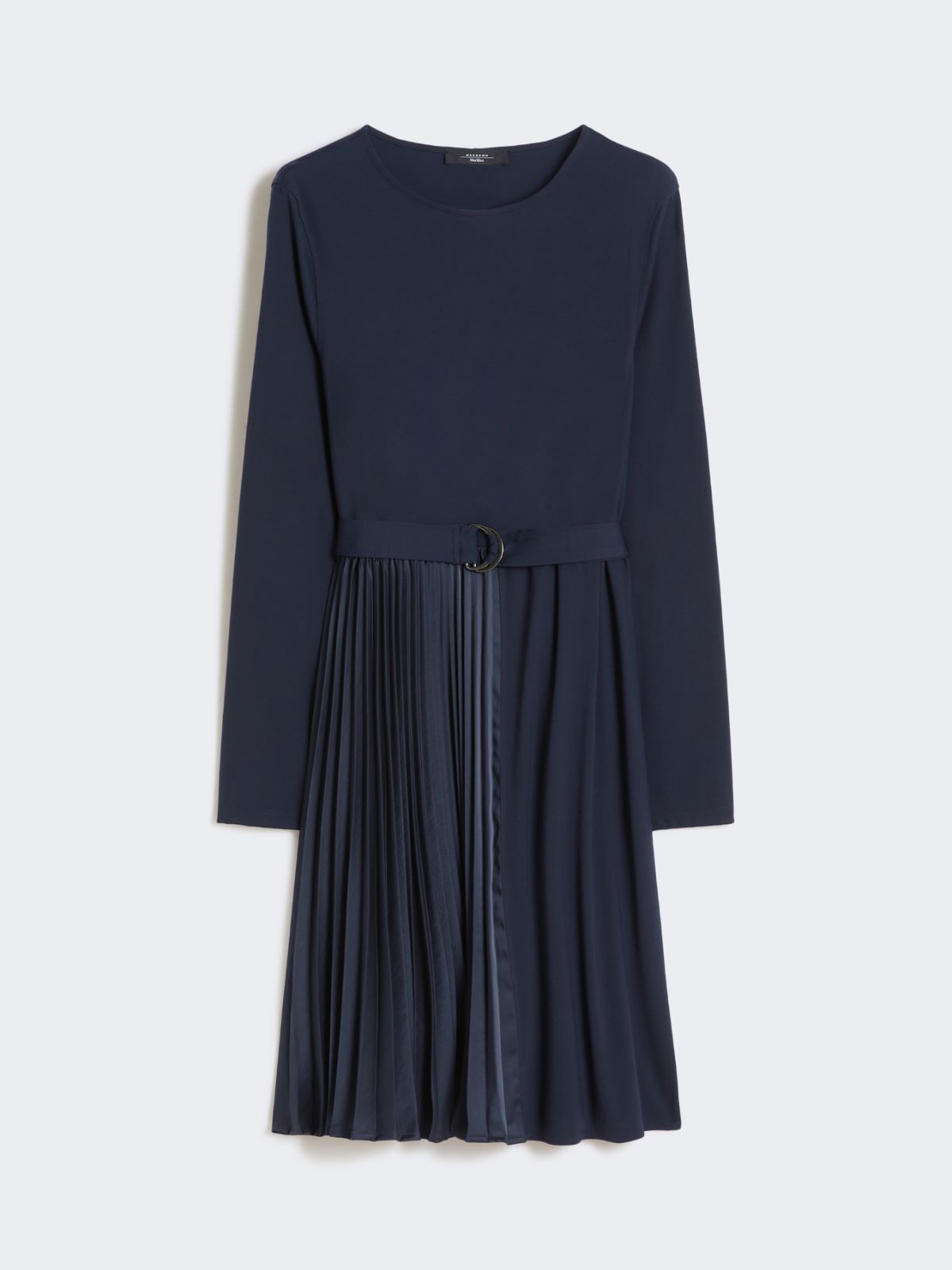 Milano-knit jersey dress - NAVY - Max Mara - 8