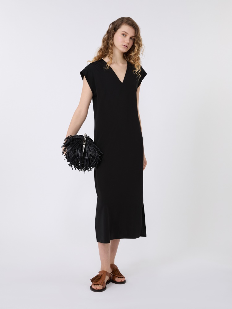 Milano jersey dress - BLACK - Max Mara - 1