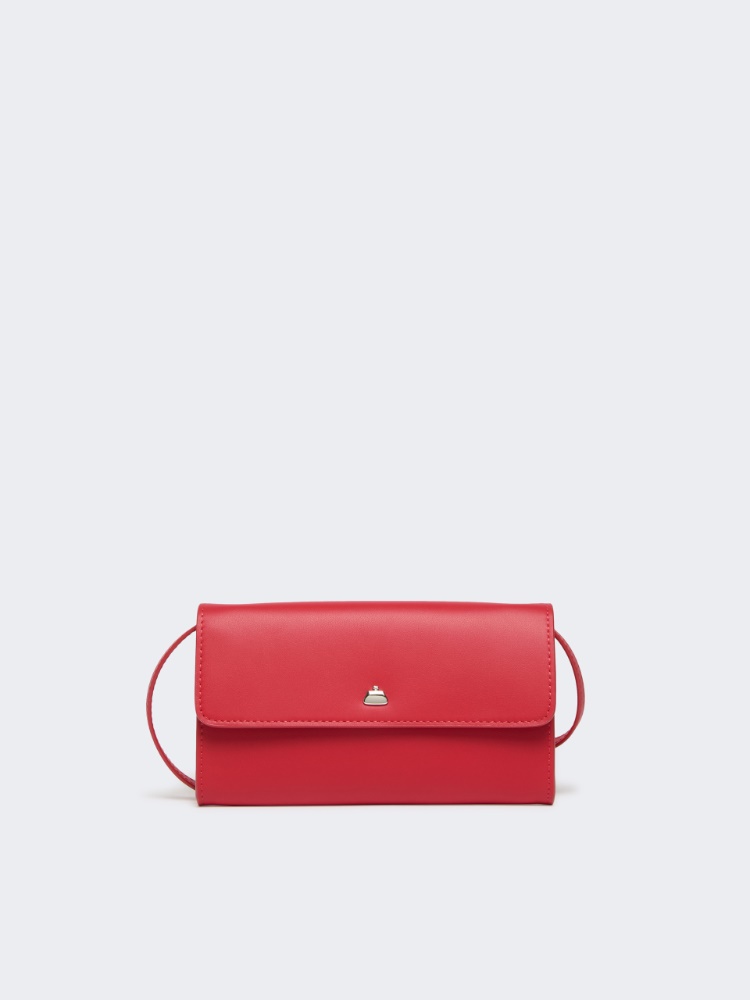 Leather phone pouch - ANTIQUE ROSE - Max Mara