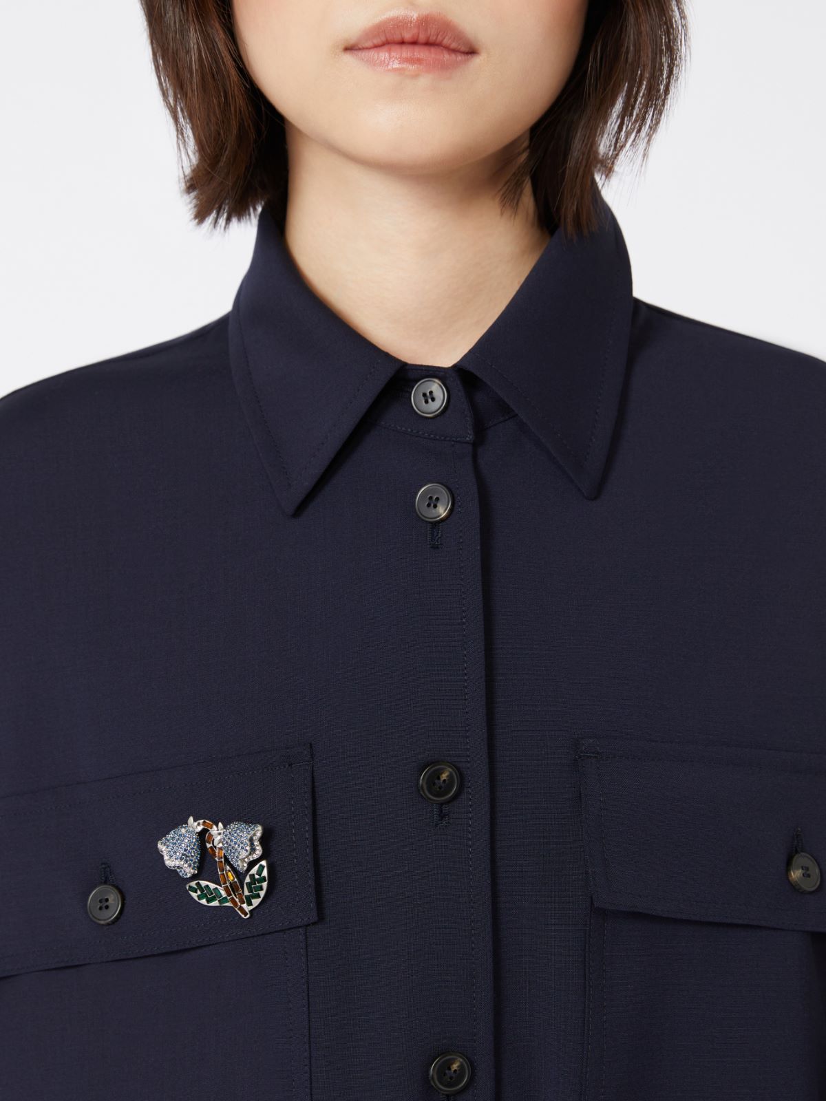 [クレスポ] ラインストーン ブローチ - AVIO - Max Mara