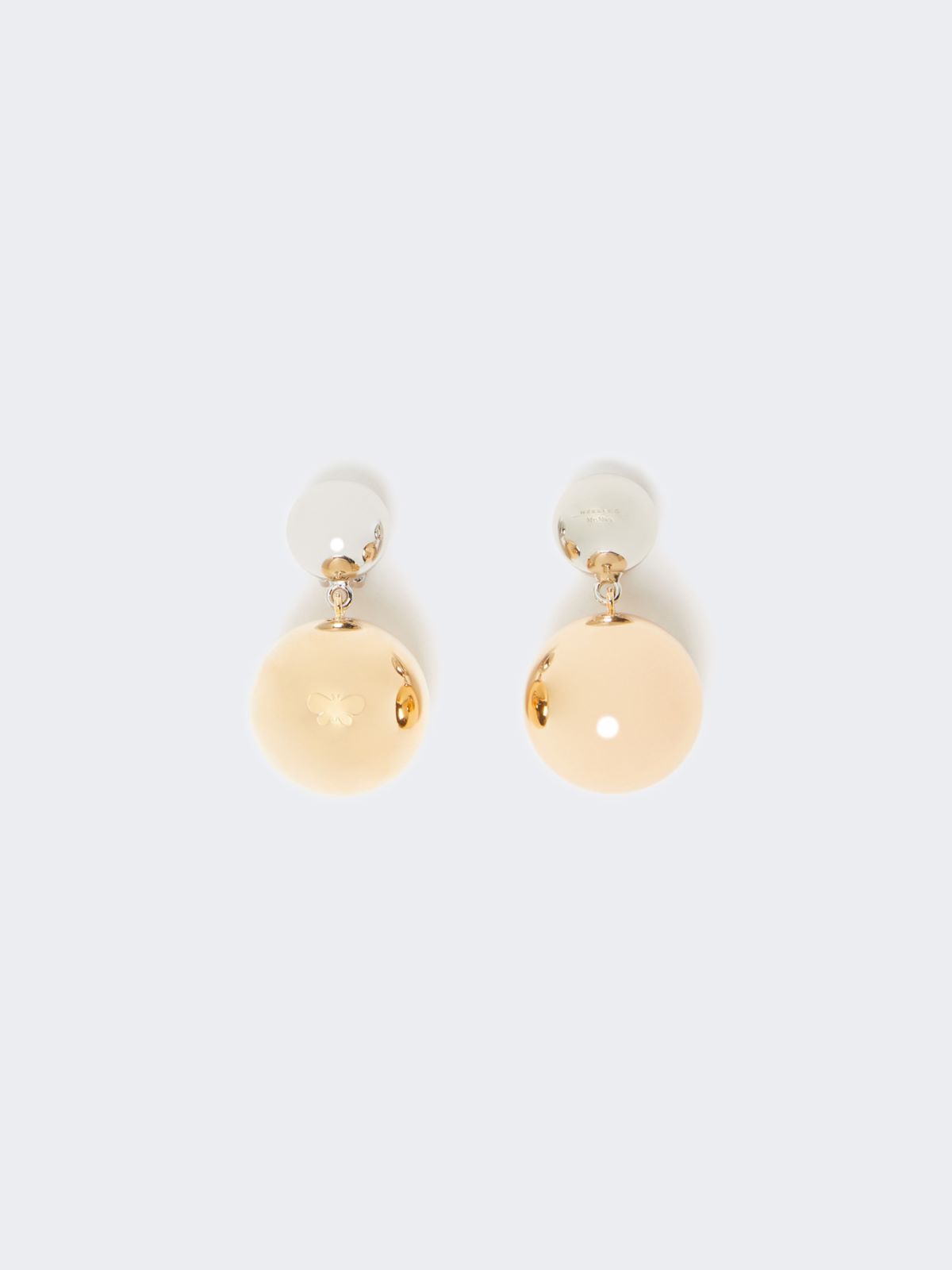 Pasticcino Bag metal earrings - GOLD - Max Mara - 8