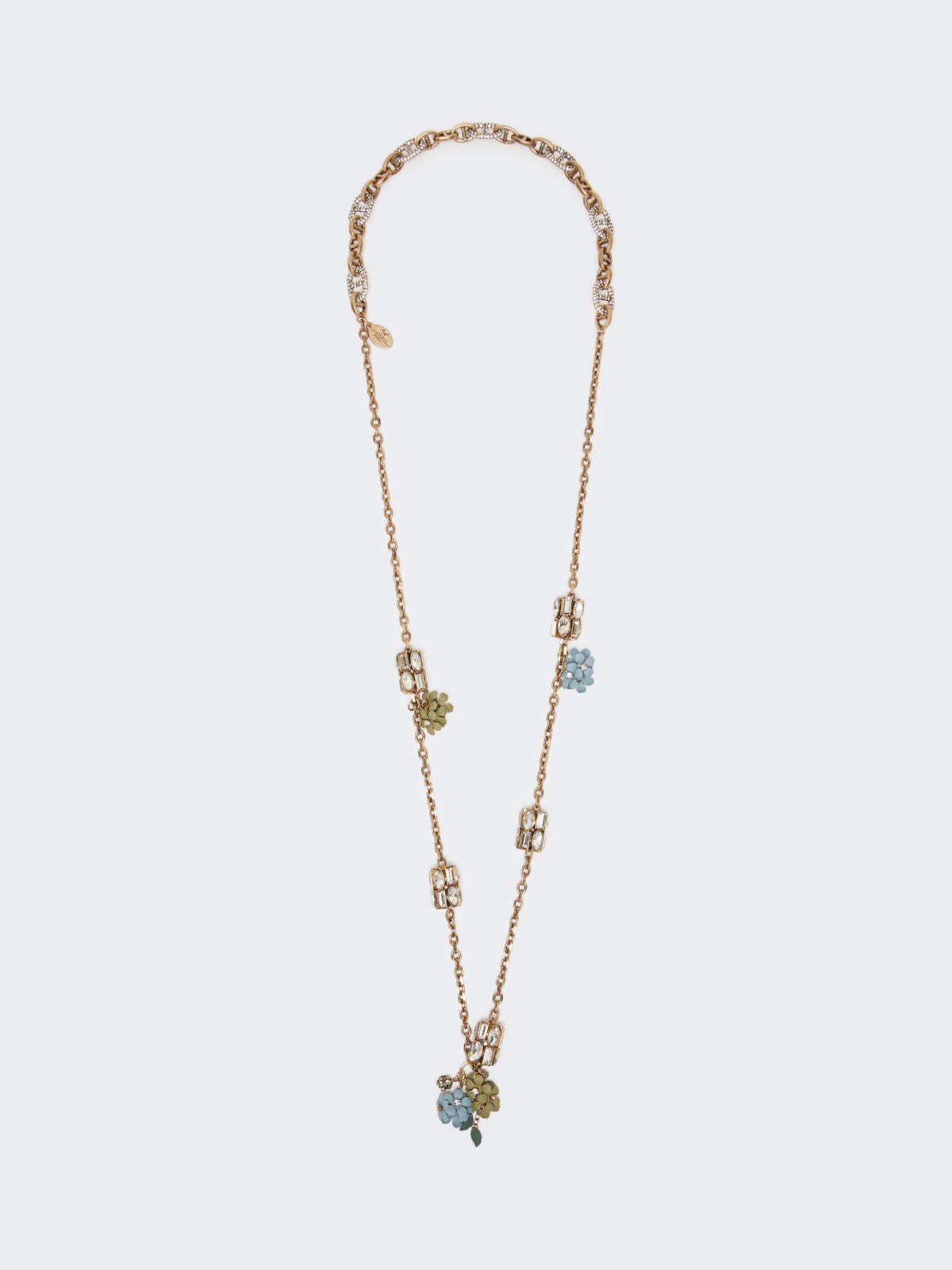 Set with flower and crystal details - GOLD - Max Mara - 4