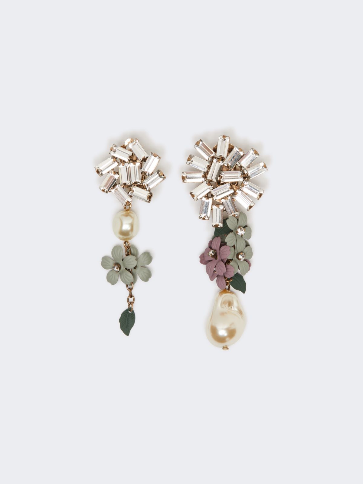 Set with flower and crystal details - GOLD - Max Mara - 4