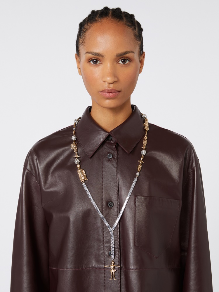 Long necklace with pendant - GOLD - Max Mara