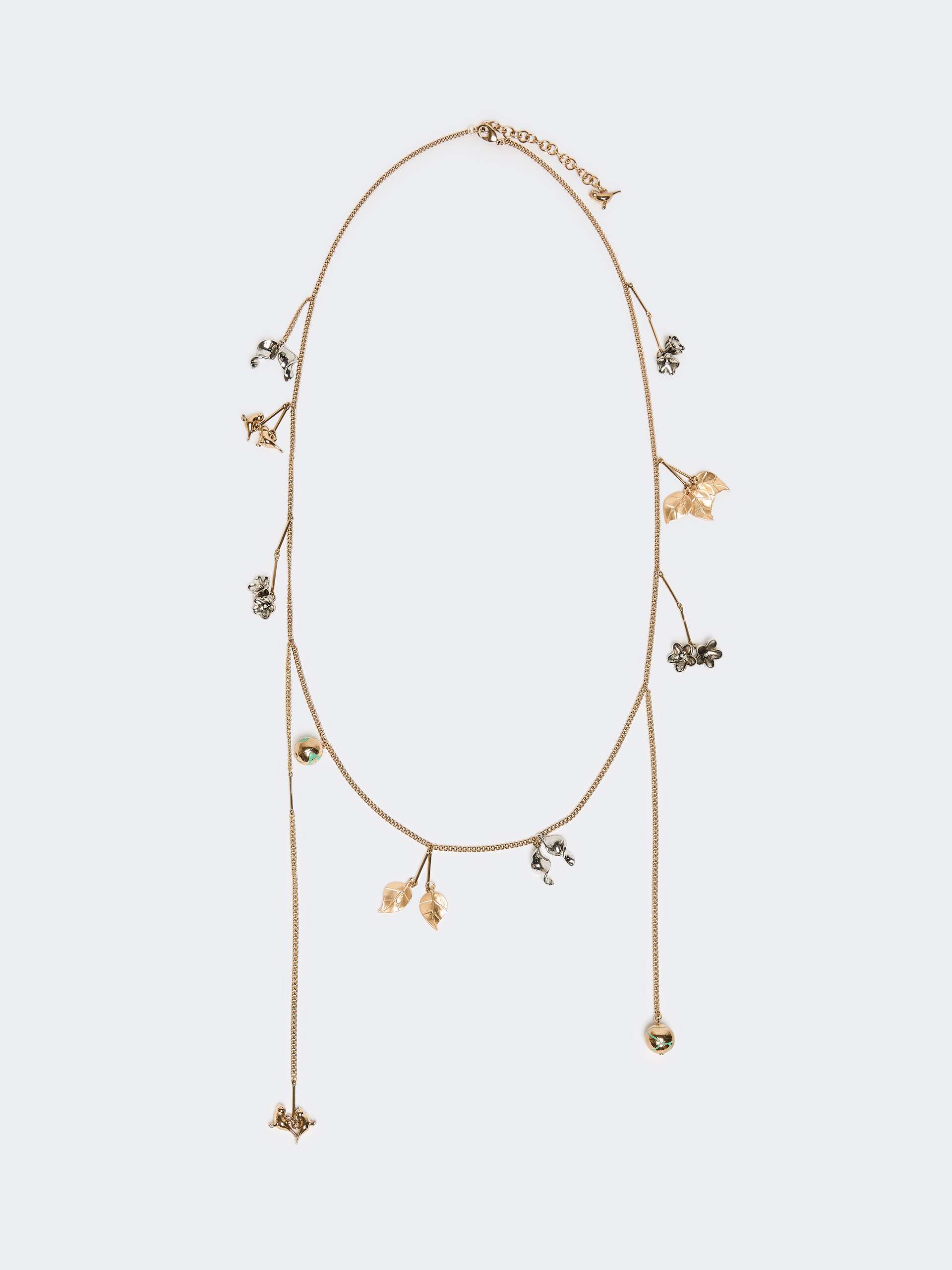 Set of metal and glass necklaces - EMERALD - Max Mara - 2