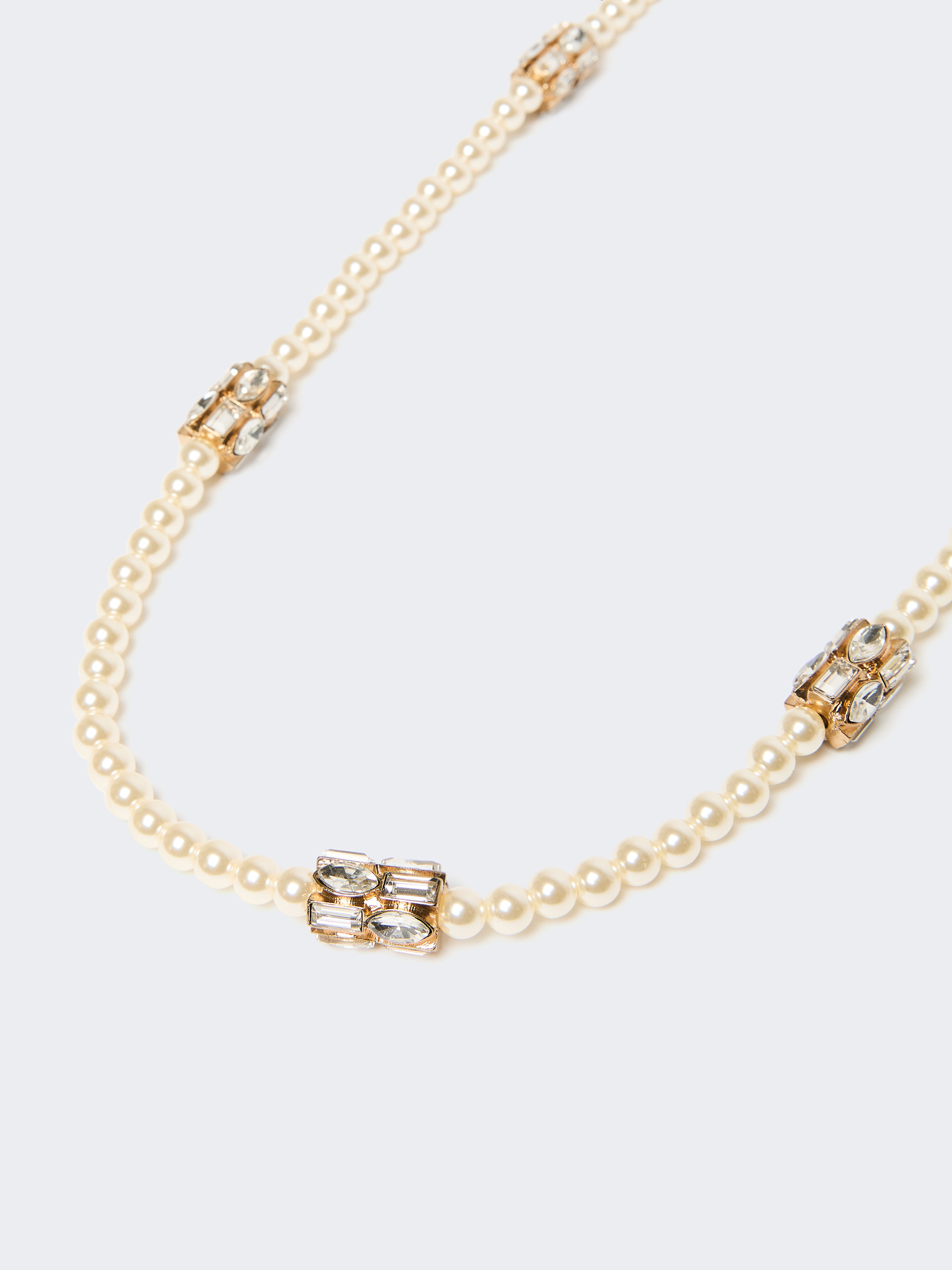 Set of metal and glass necklaces - EMERALD - Max Mara - 4