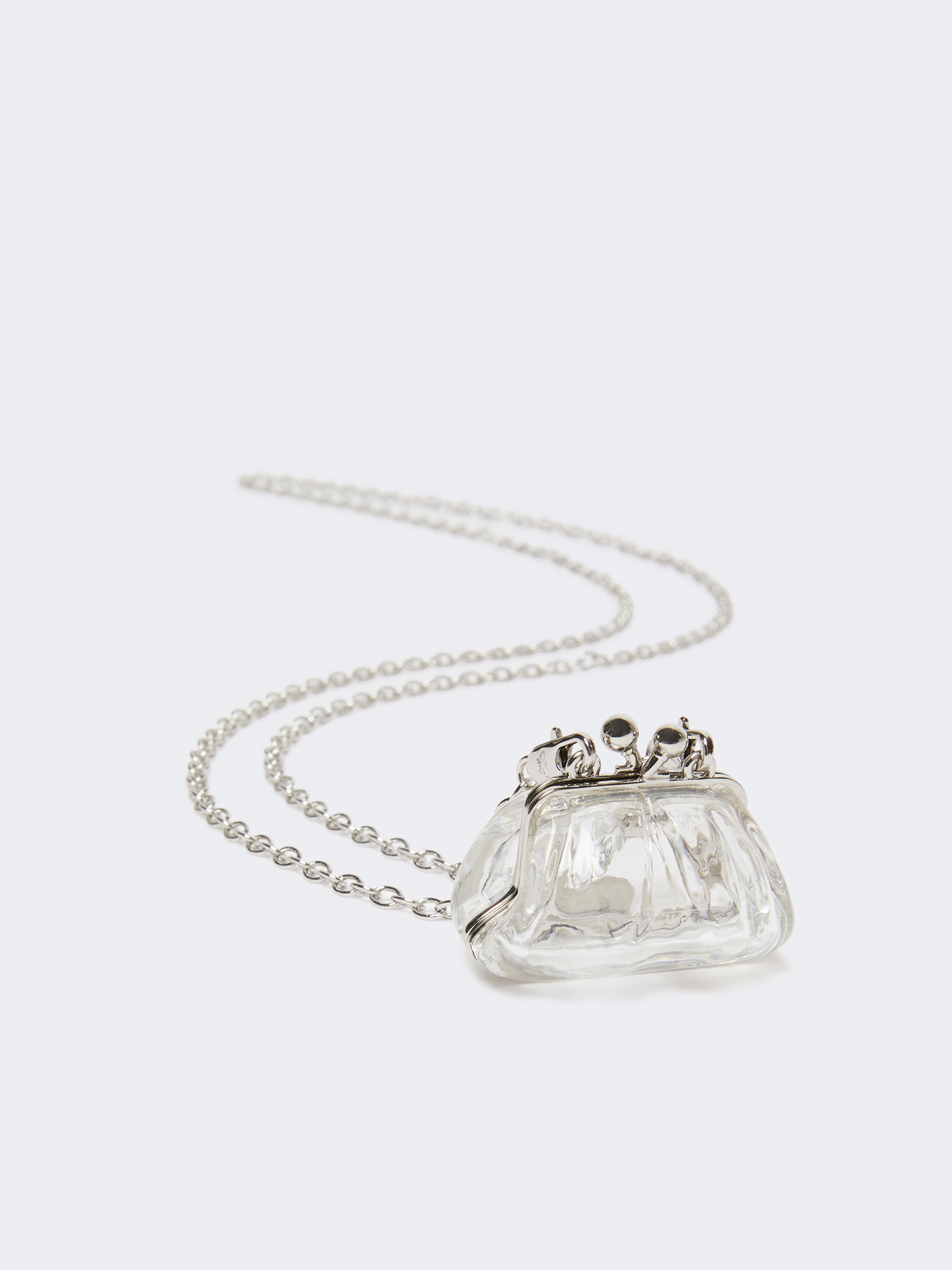 Collier avec pendentif Pasticcino Bag - TRANSPARENT - Max Mara - 2