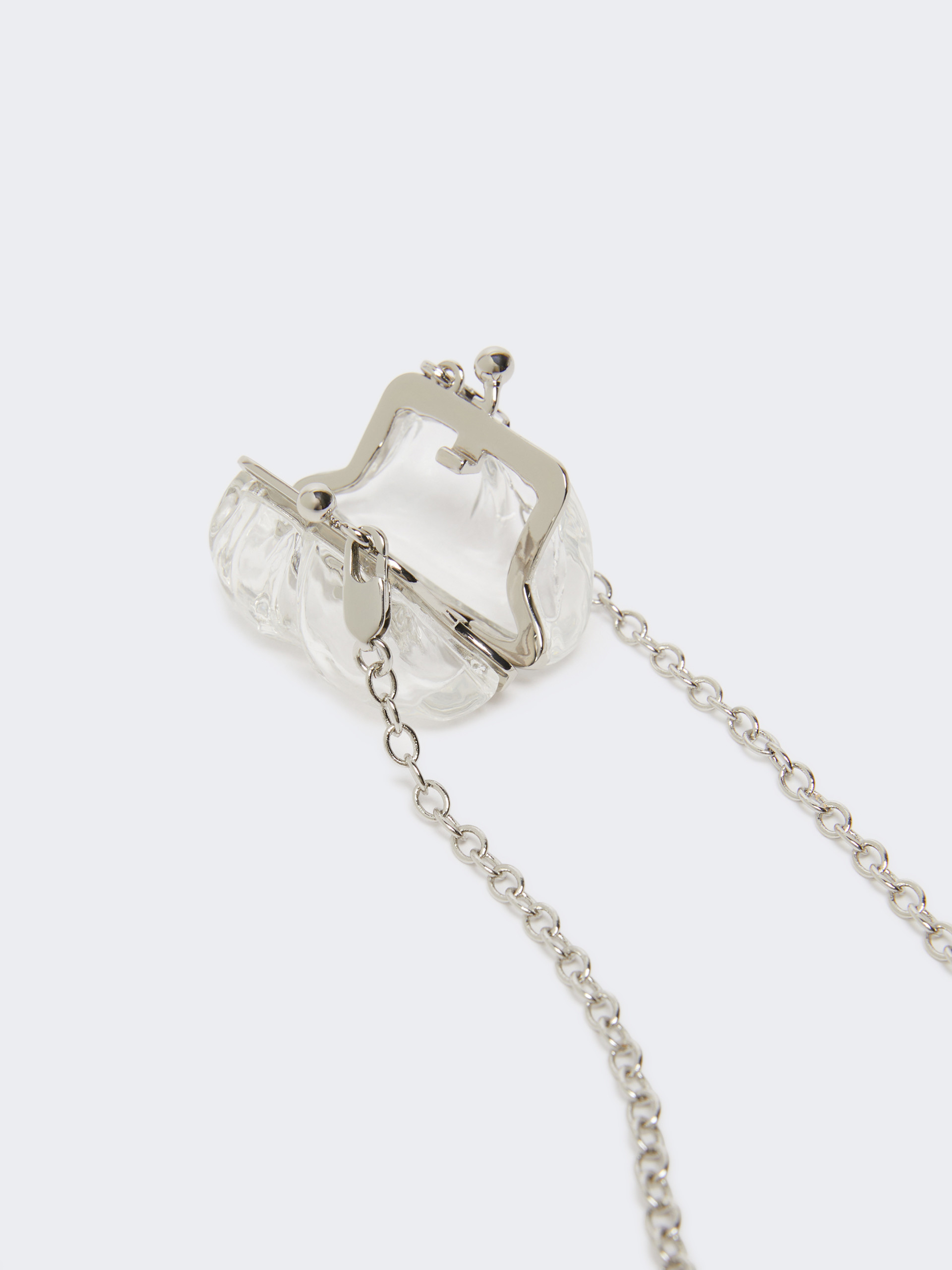 Collier avec pendentif Pasticcino Bag - TRANSPARENT - Max Mara - 3