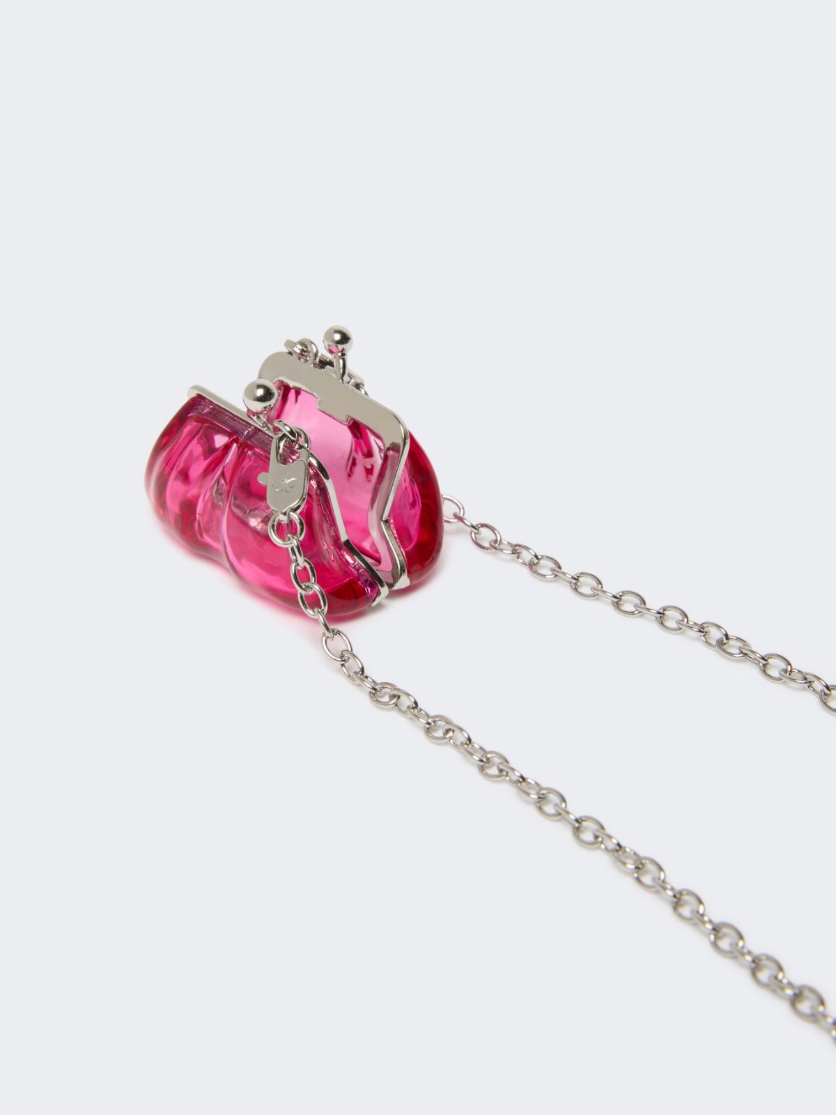 Pasticcino Bag-pendant necklace - PINK - Max Mara - 3