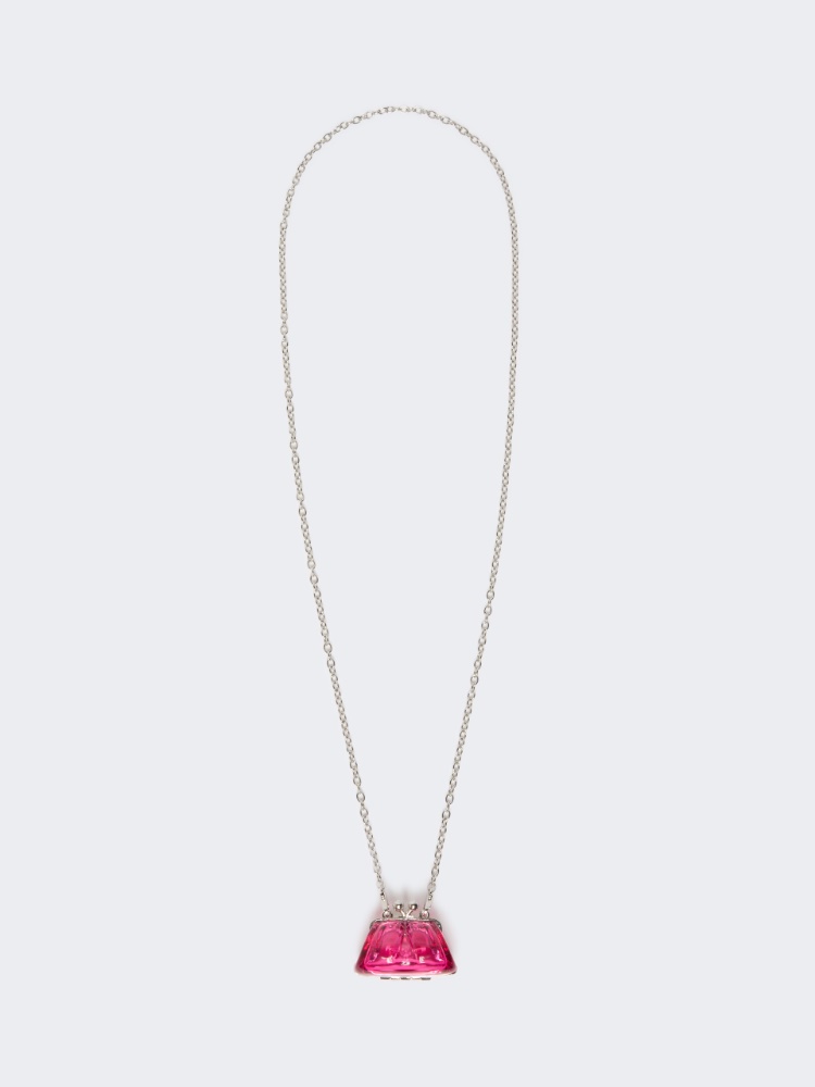 Pasticcino Bag-pendant necklace - PINK - Max Mara