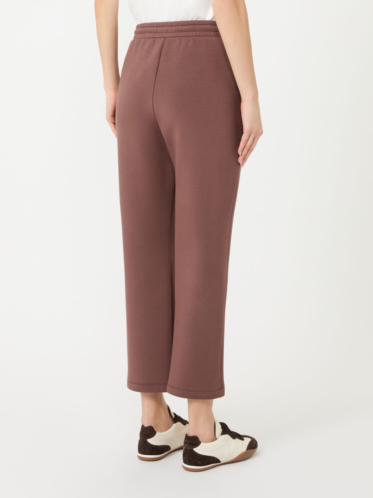 Pantalon en jersey scuba - BRUN - Max Mara - 3