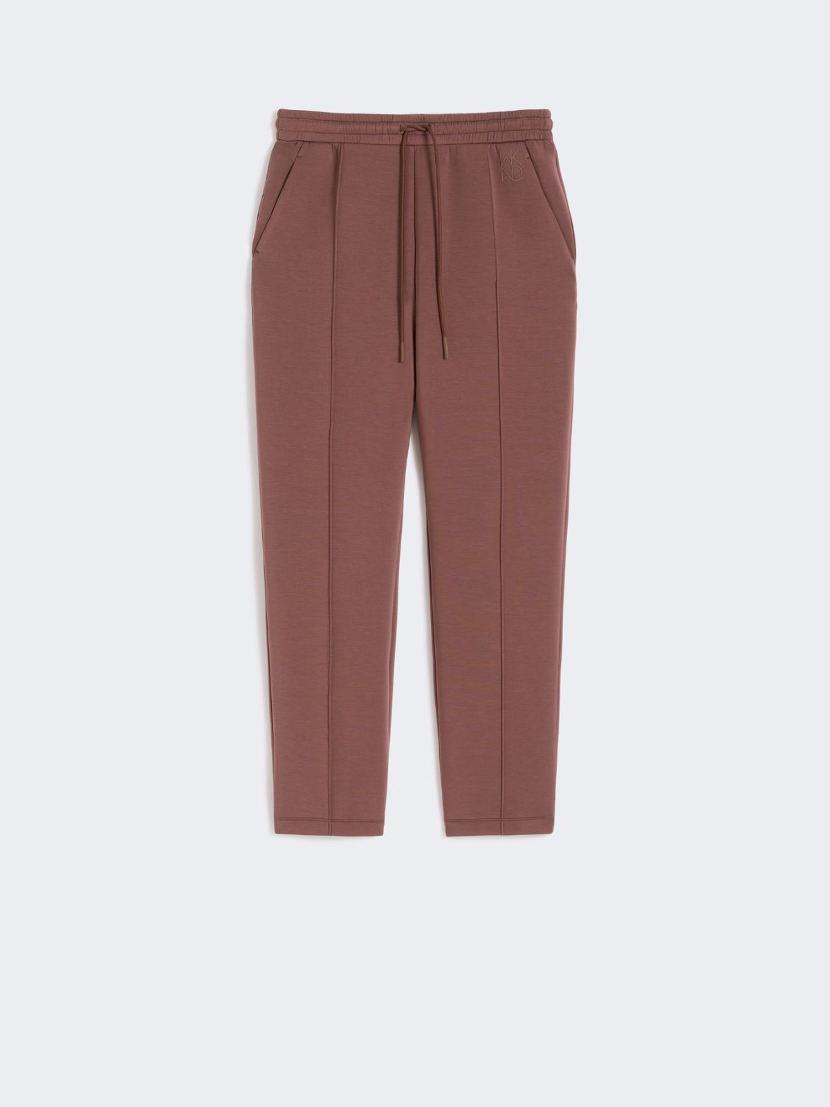 Pantalon en jersey scuba - BRUN - Max Mara - 5