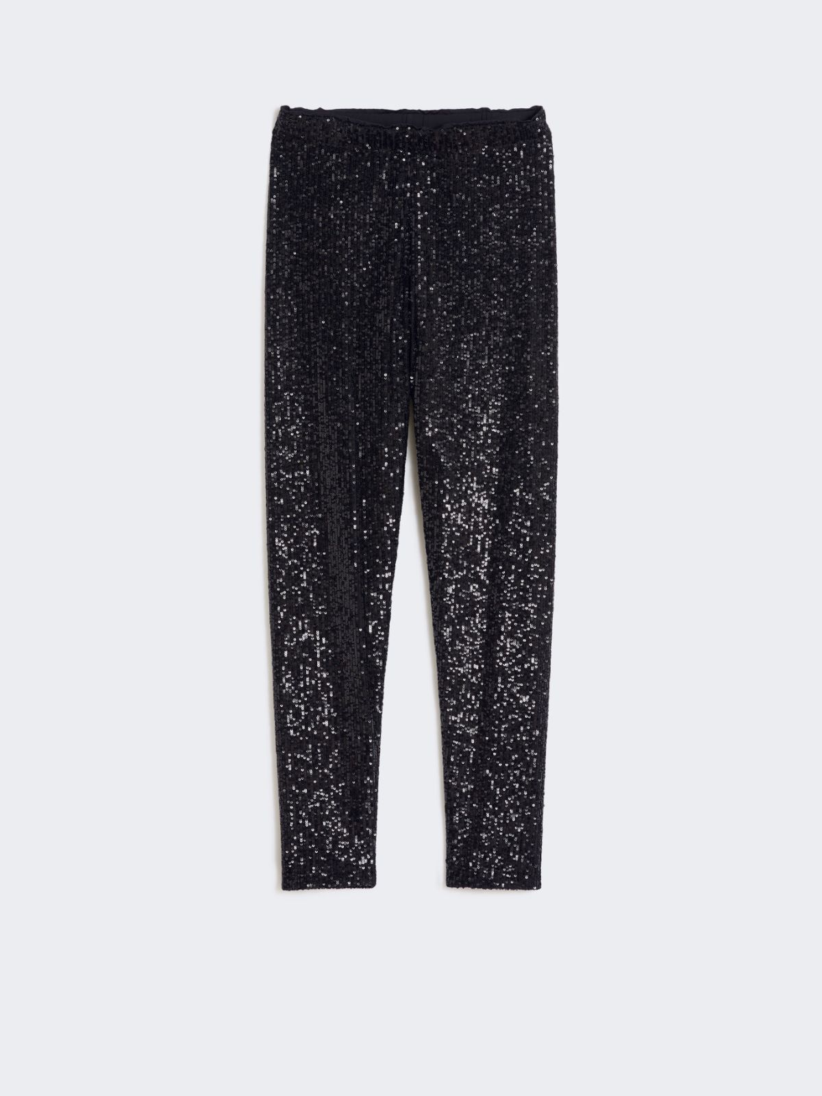 Sequinned leggings - BLACK - Max Mara - 8