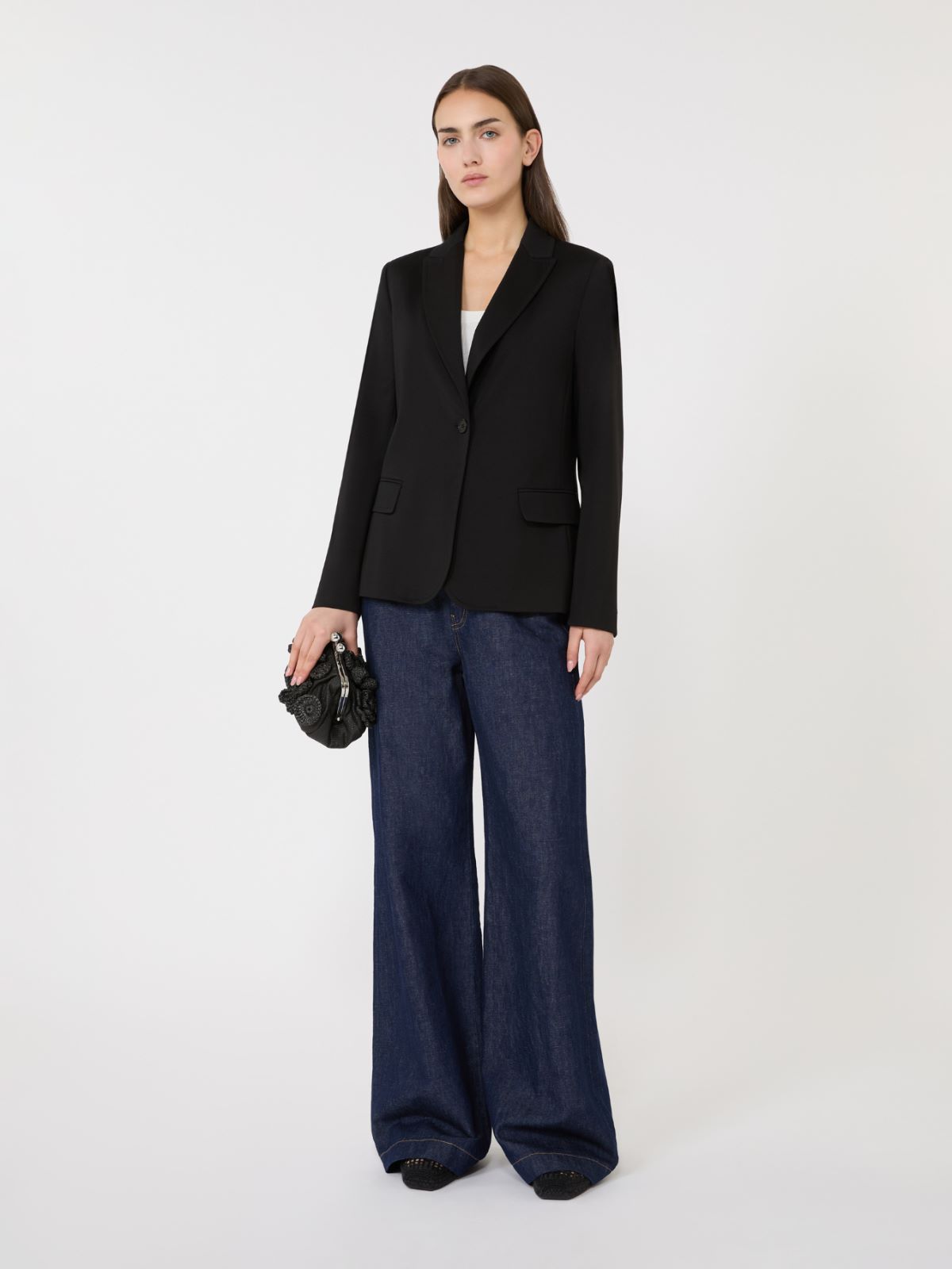 카르보네 나일론 자켓 - BLACK