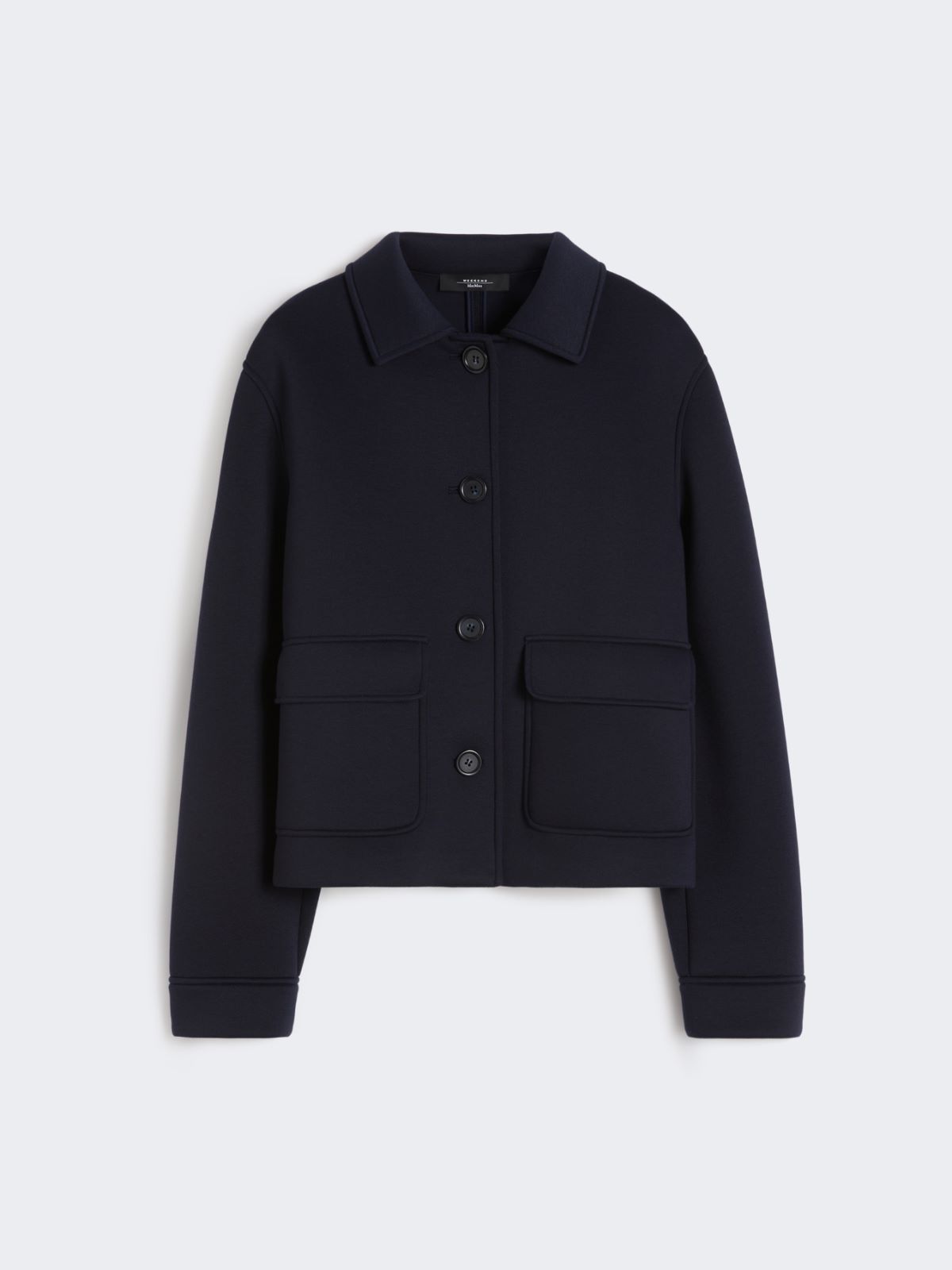 Technical jersey jacket - NAVY - Max Mara - 9