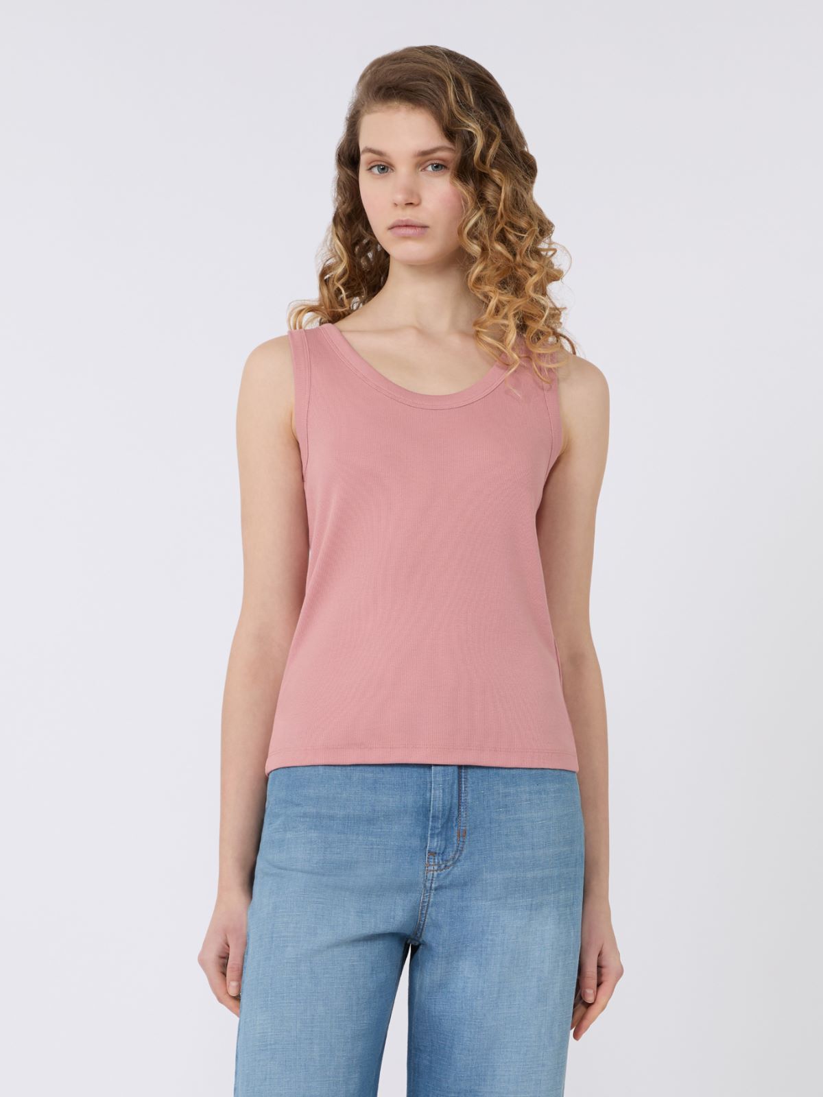 Top aus Baumwollstretch - ALTROSA - Max Mara - 2