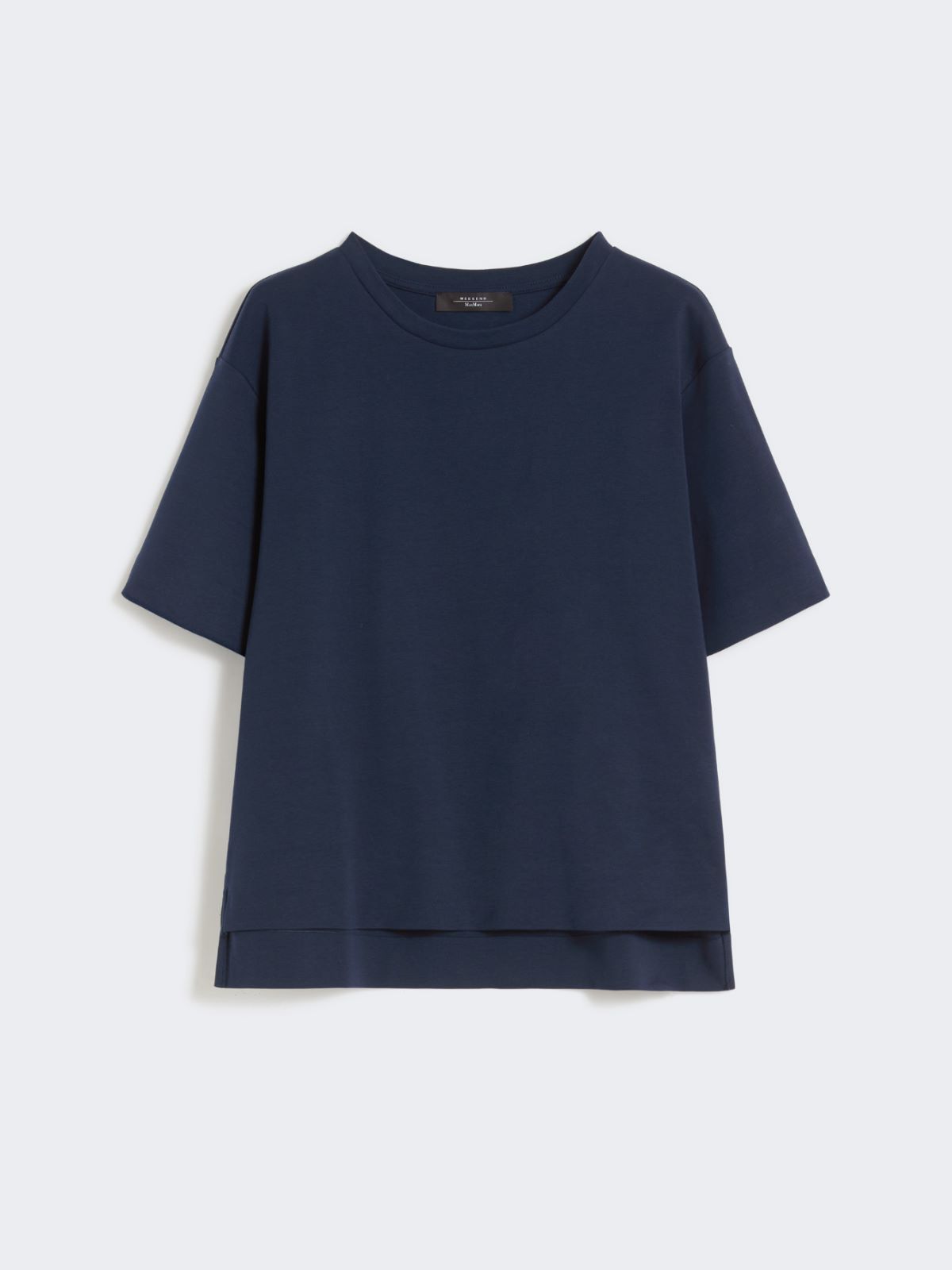 Jersey boxy T-shirt - NAVY - Max Mara - 6