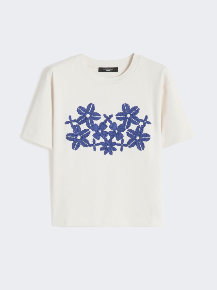 사바토 코튼 티셔츠 - ECRU