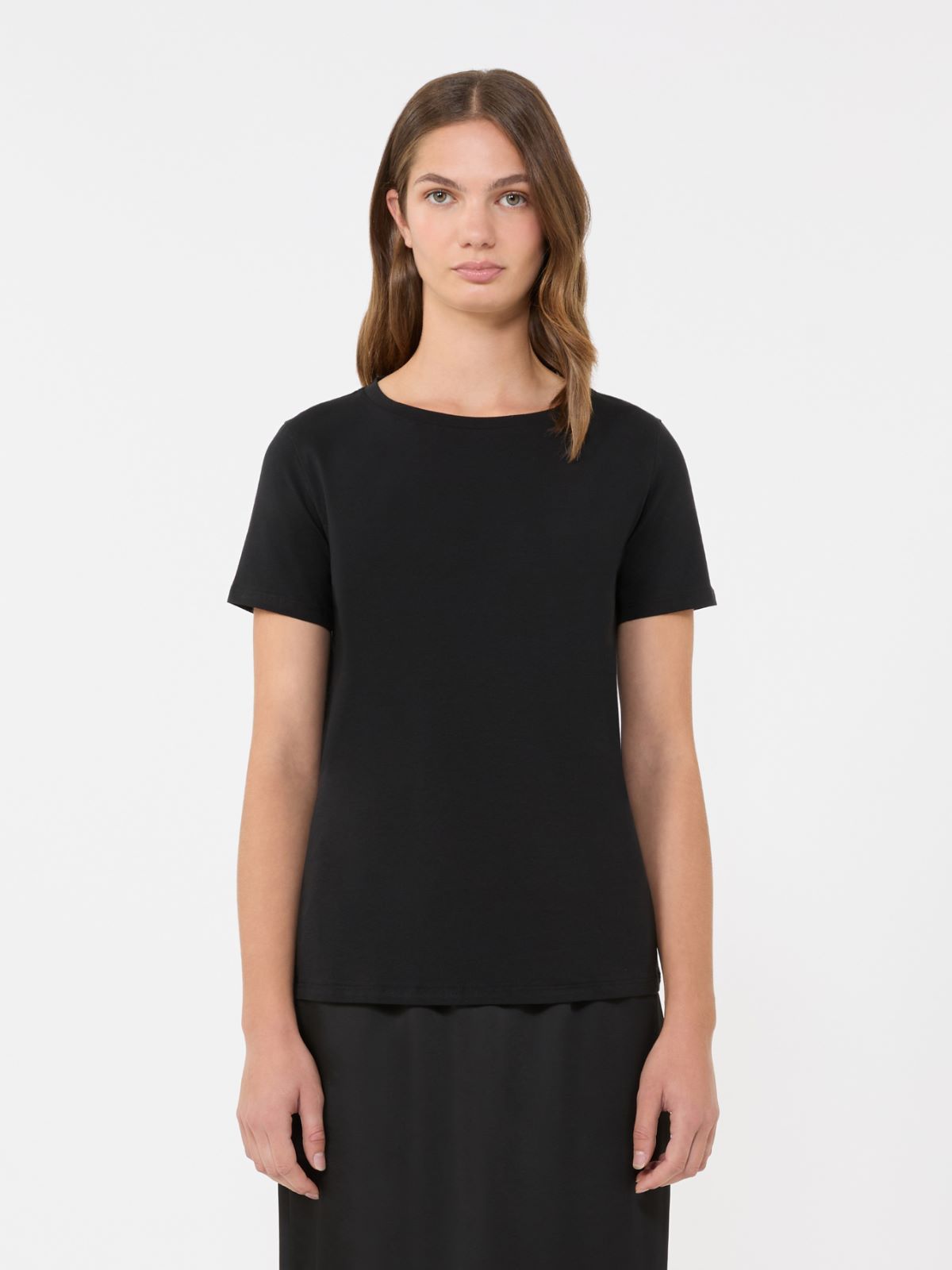 T-shirt basic in jersey di cotone
