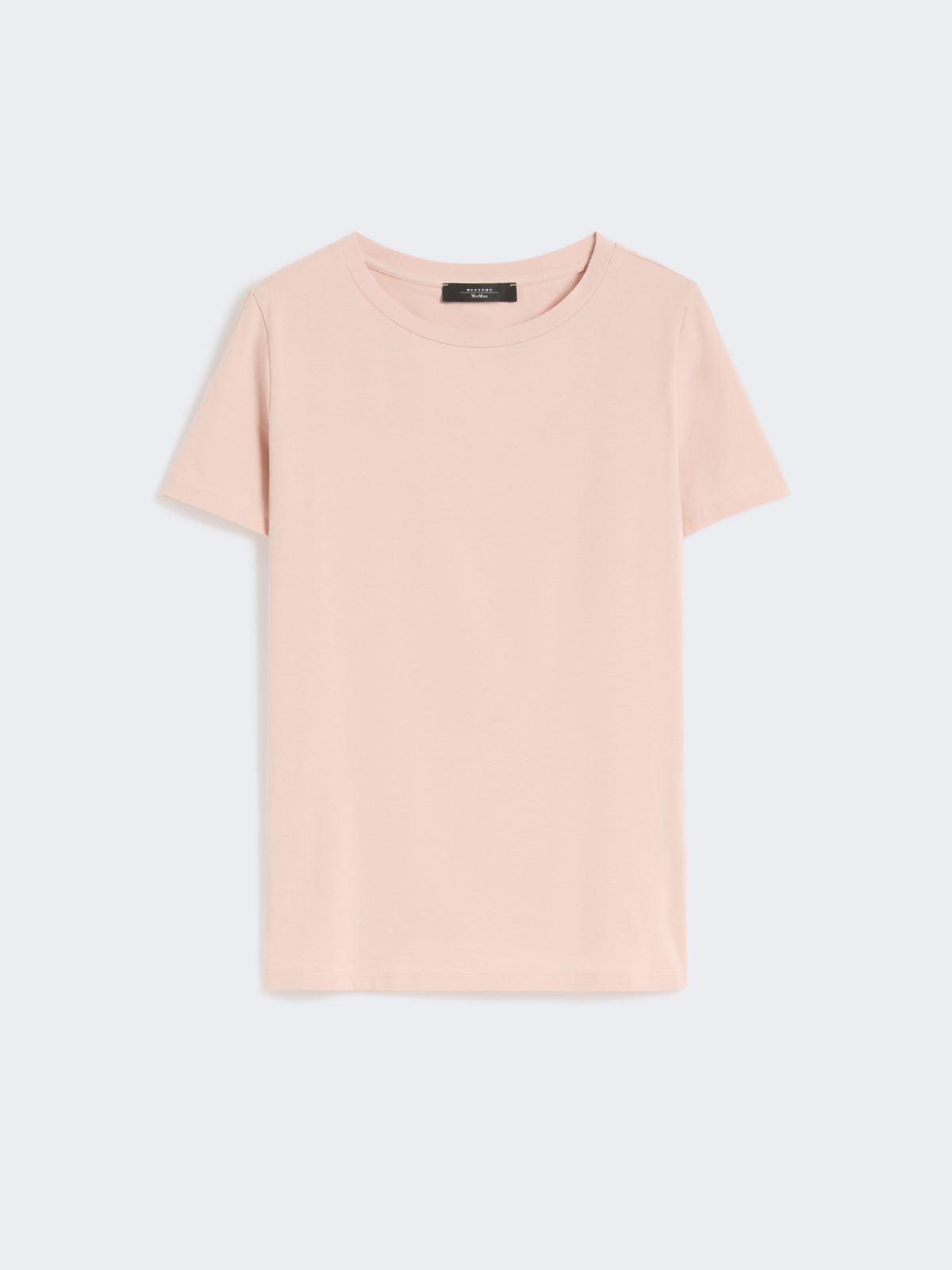 Basic cotton jersey T-shirt - PINK - Max Mara - 10