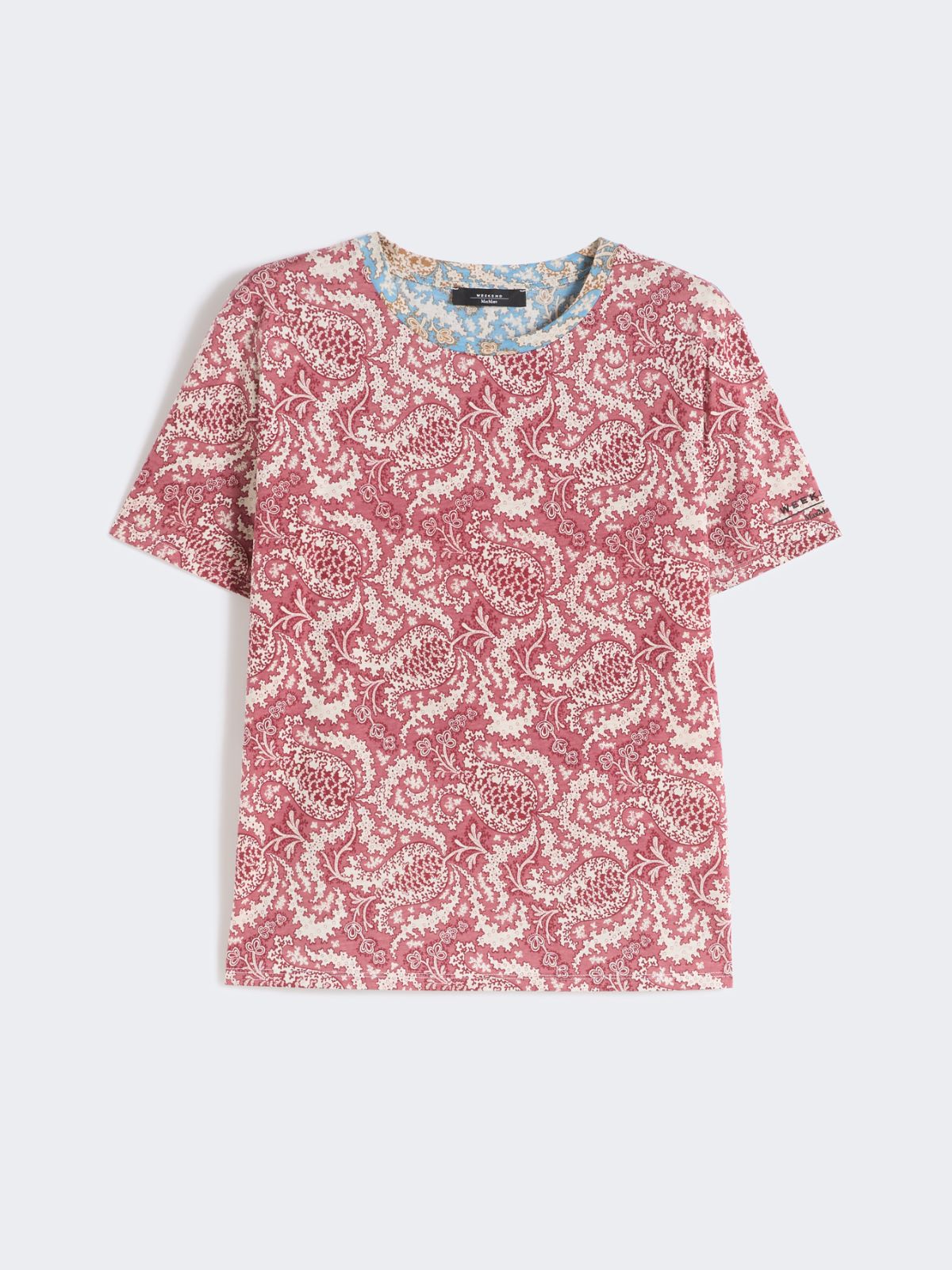 부쏠라 코튼 티셔츠 - CHERRY - 5