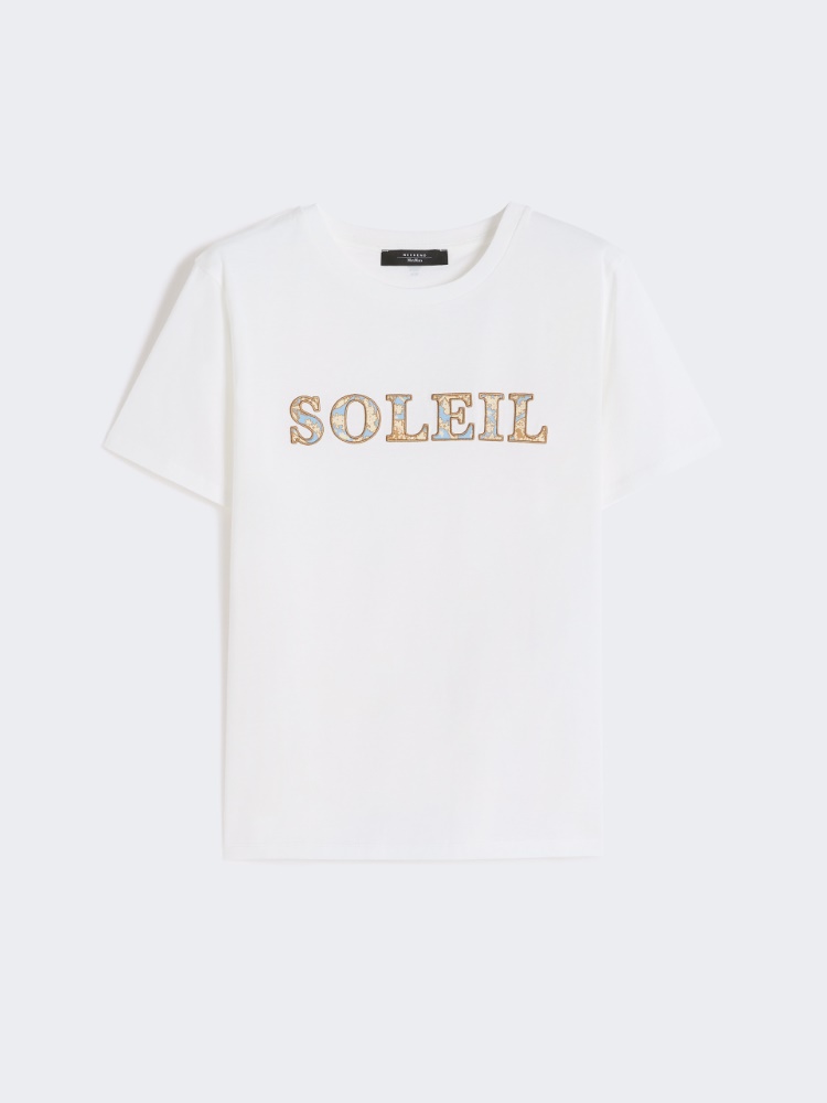 [ボーラ] ピュア コットン ジャージー Tシャツ - WHITE004 - 5