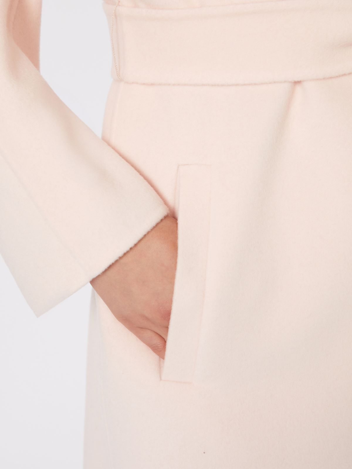 Wool and cashmere coat - PINK - Max Mara - 5